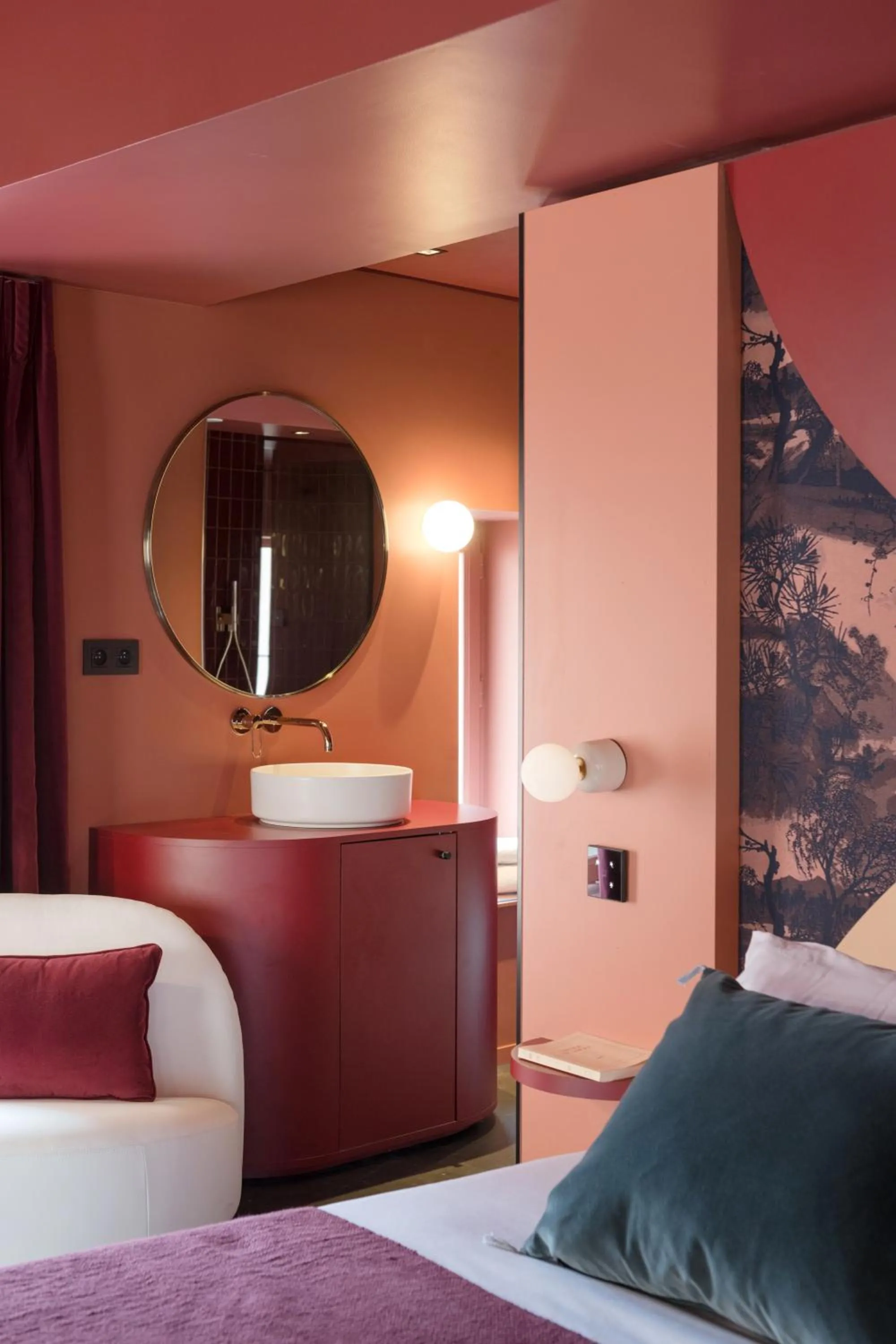 Bed in MiHotel Tour Rose