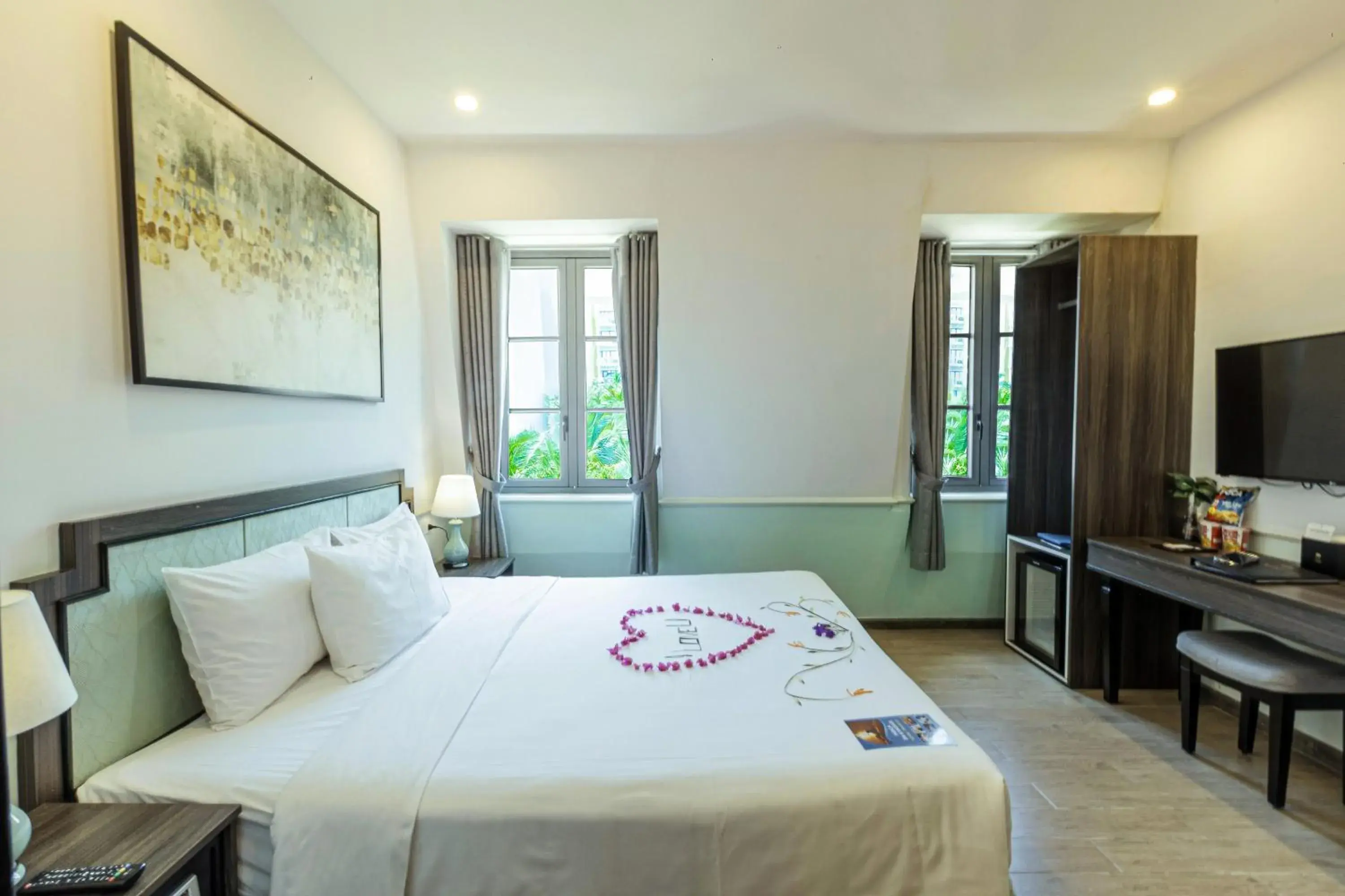 Deluxe King Room in Paralia Khem Beach Phu Quoc Hotel Deluxe King Room in Paralia Khem Beach Phu Quoc Hotel