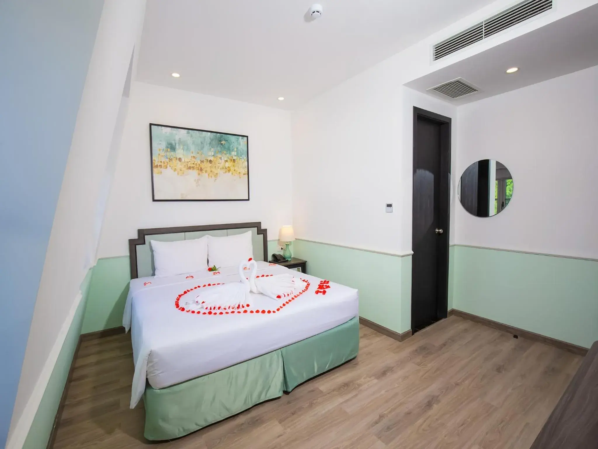 Bedroom, Bed in Paralia Khem Beach Phu Quoc Hotel Bedroom, Bed in Paralia Khem Beach Phu Quoc Hotel