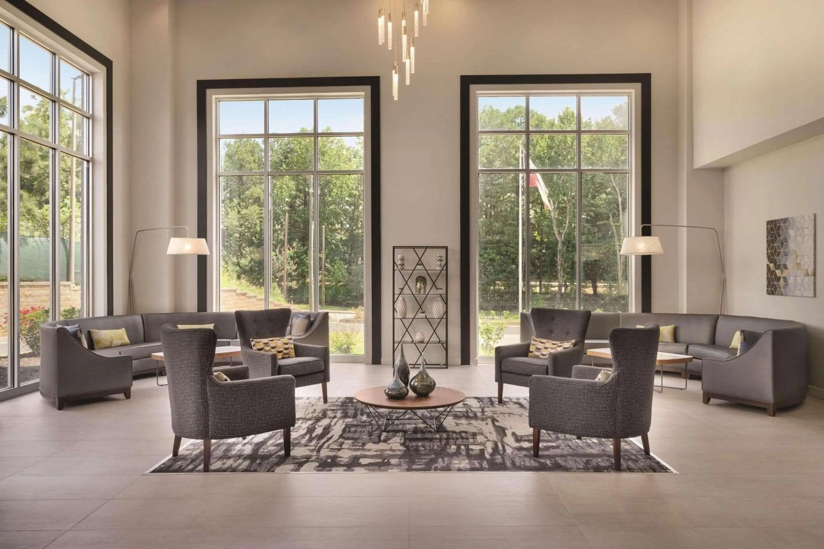 Lobby or reception in Radisson Hotel Atlanta Airport