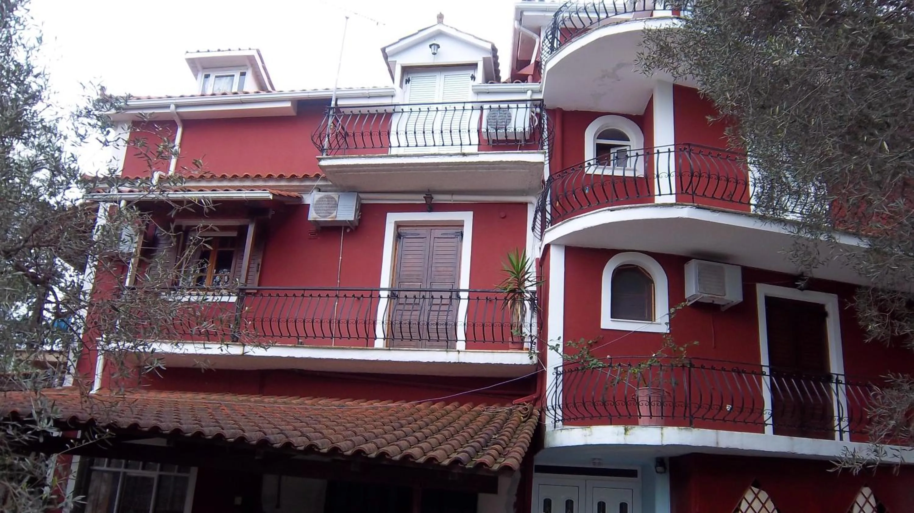 Facade/entrance in Belvedere Zakynthos Studios