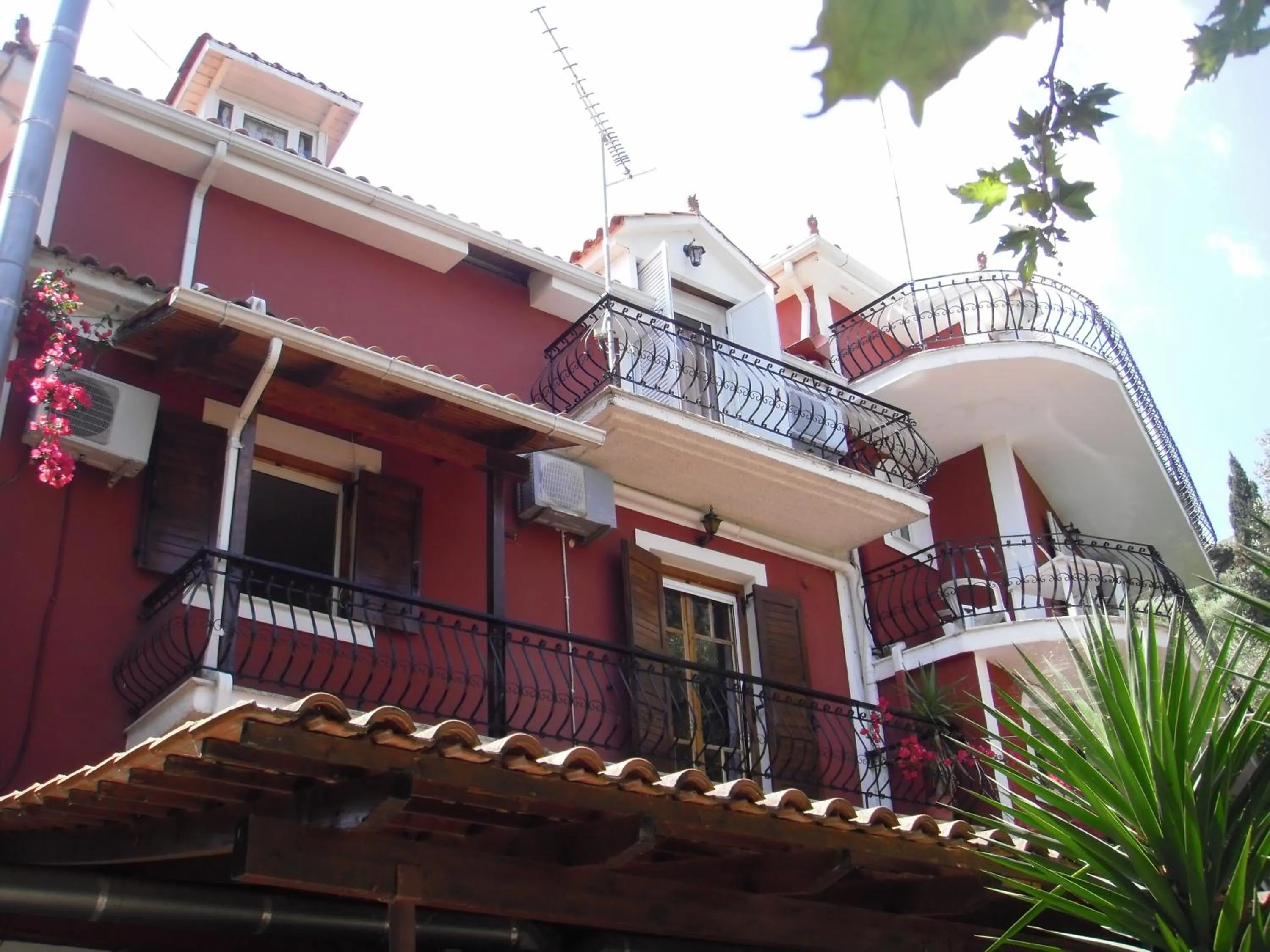Facade/entrance in Belvedere Zakynthos Studios