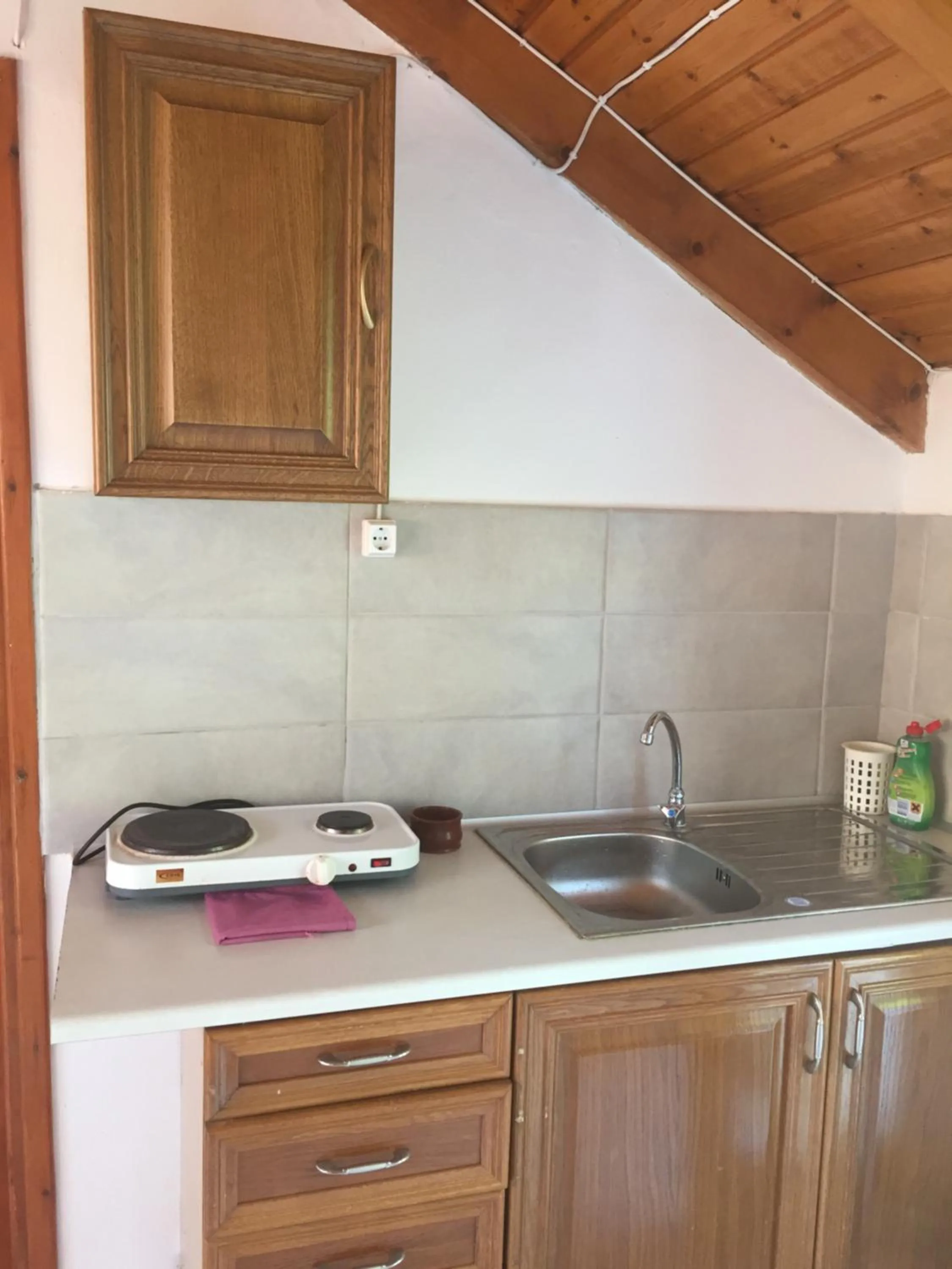 Kitchen or kitchenette in Belvedere Zakynthos Studios