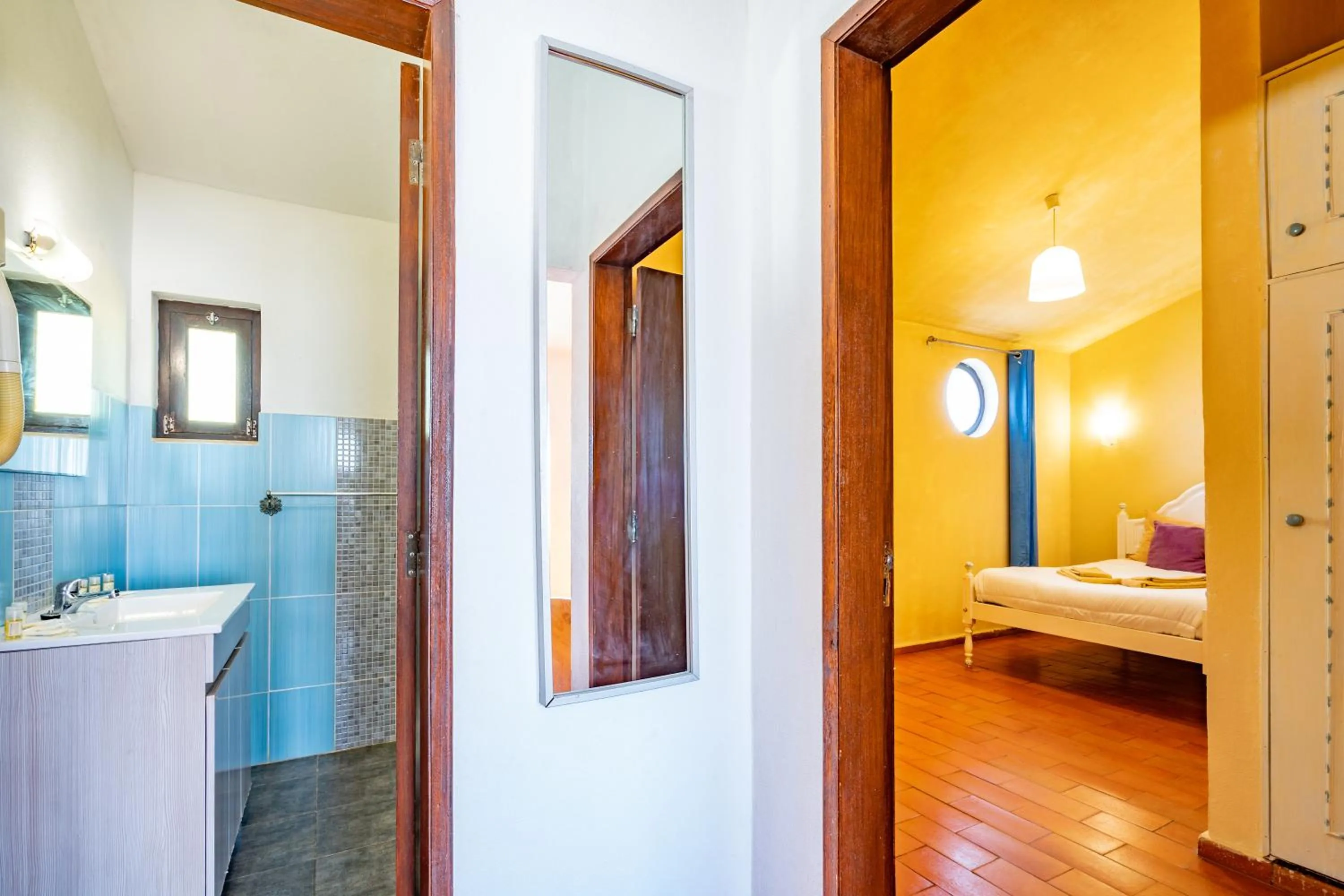 Bathroom, Bed in Quinta das Varandas by Umbral