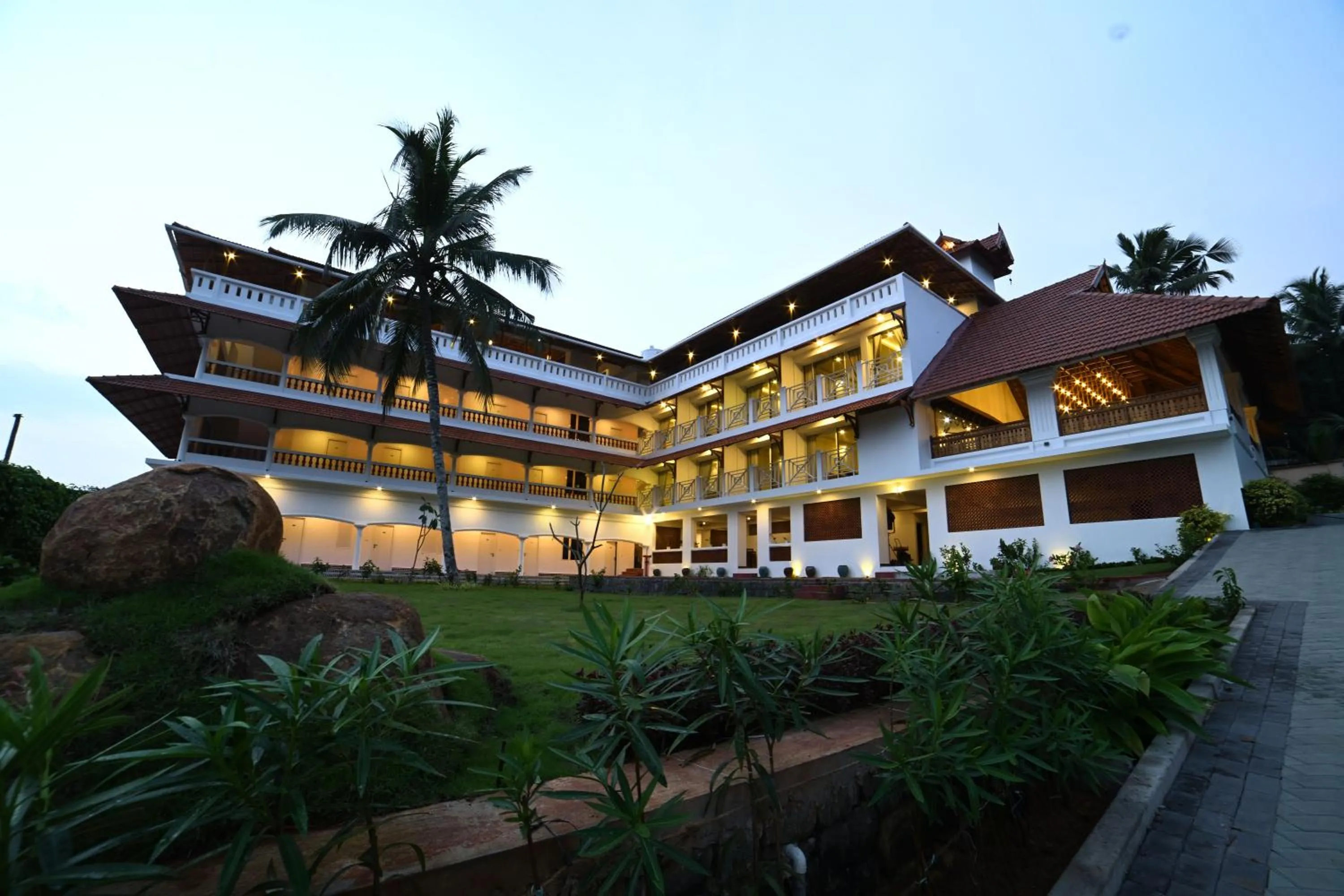 Property building in Aadisaktthi Leisure Resort, Kovalam