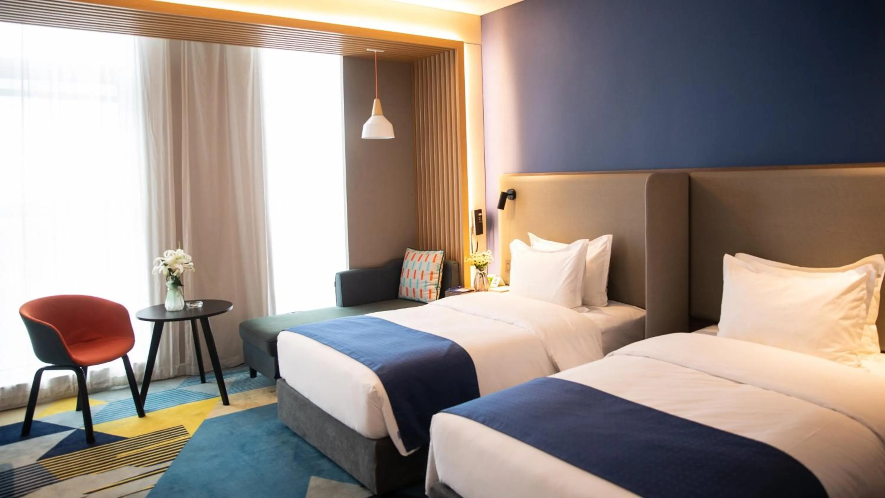Photo of the whole room, Bed in Holiday Inn Express Linyi West, an IHG Hotel