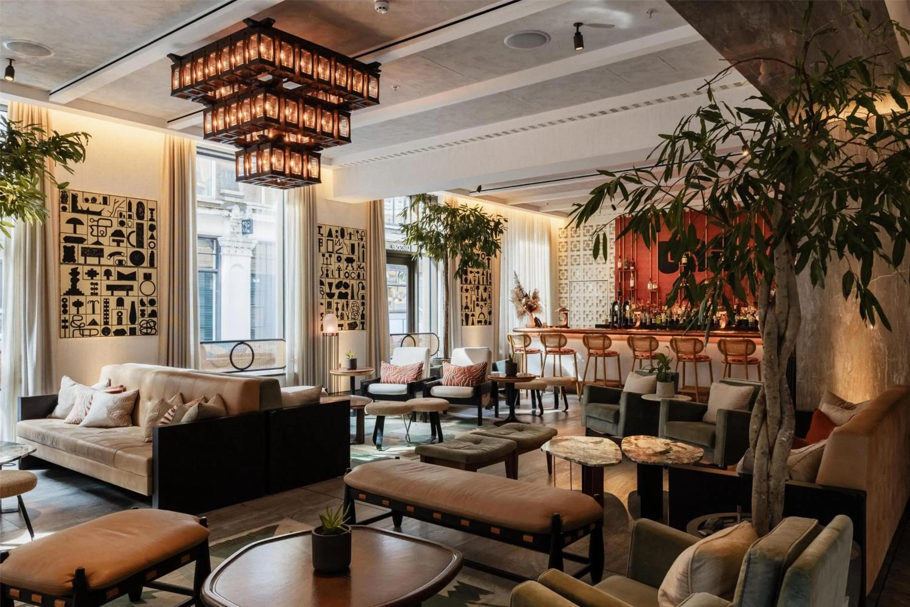 Property building in Hart Shoreditch Hotel London, Curio Collection by Hilton