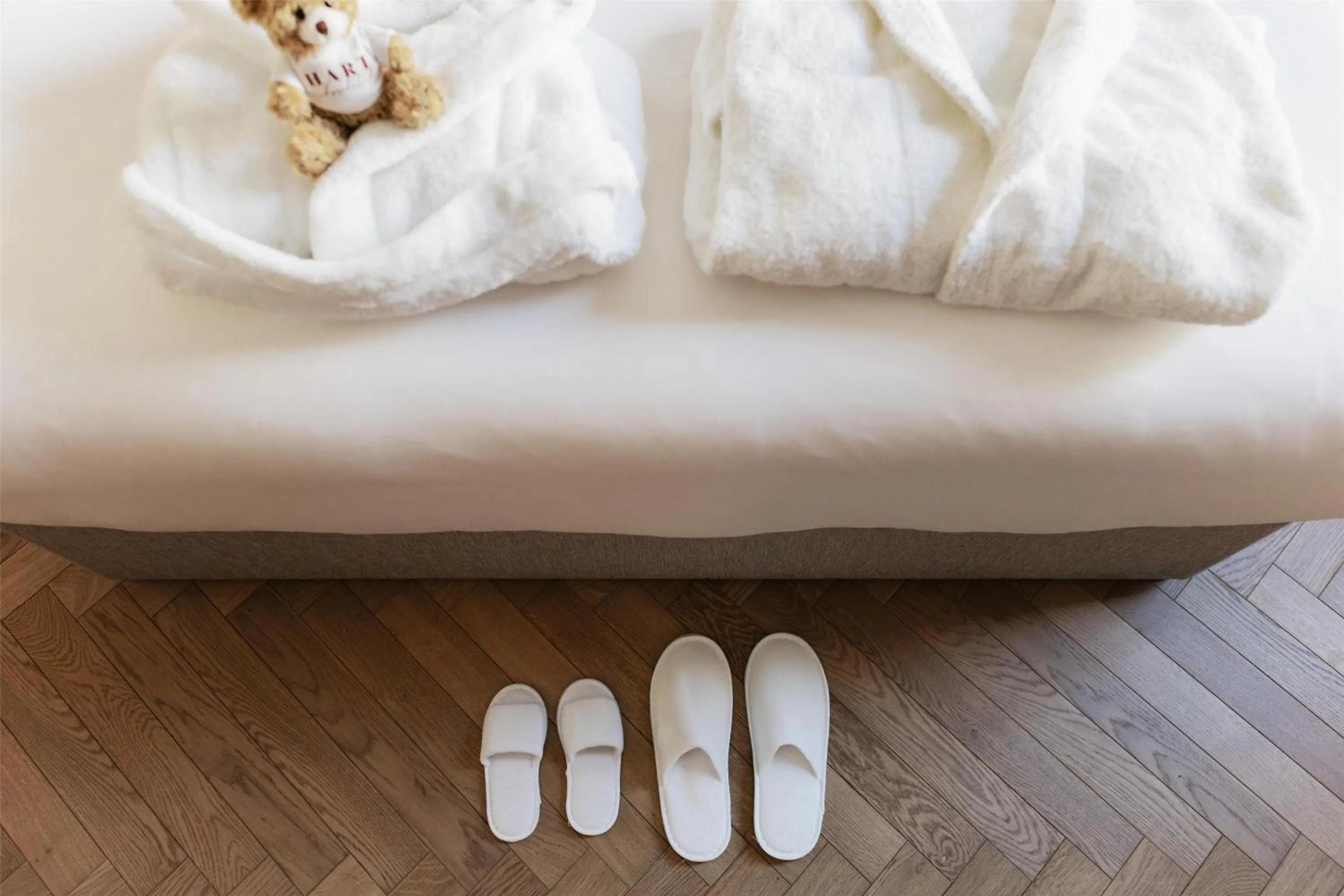 Bed in Hart Shoreditch Hotel London, Curio Collection by Hilton