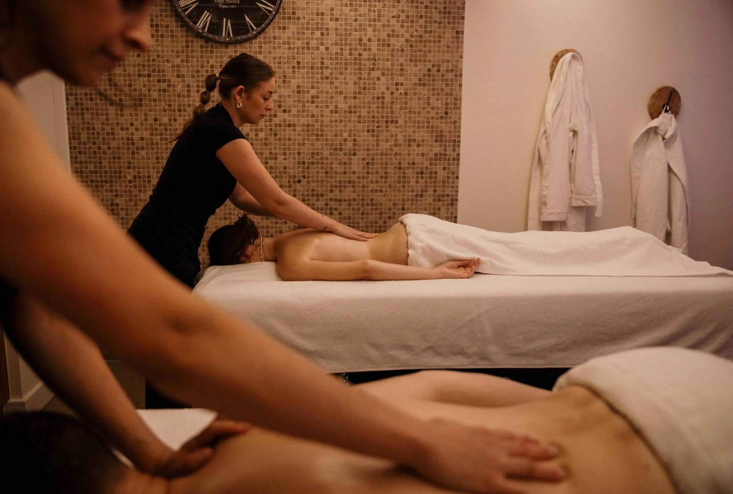 People in Les Violettes Hotel & Spa