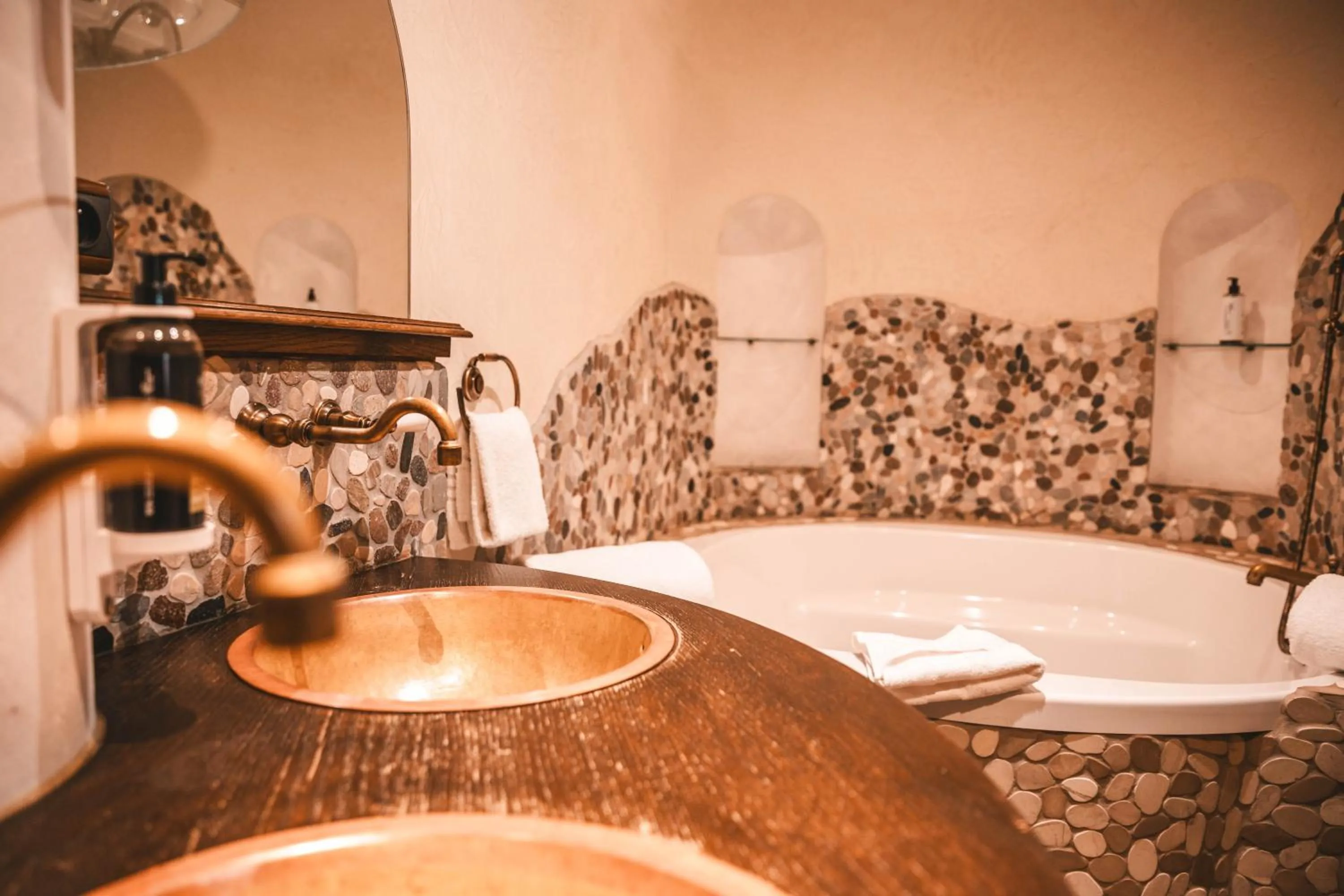 Bathroom in Les Violettes Hotel & Spa
