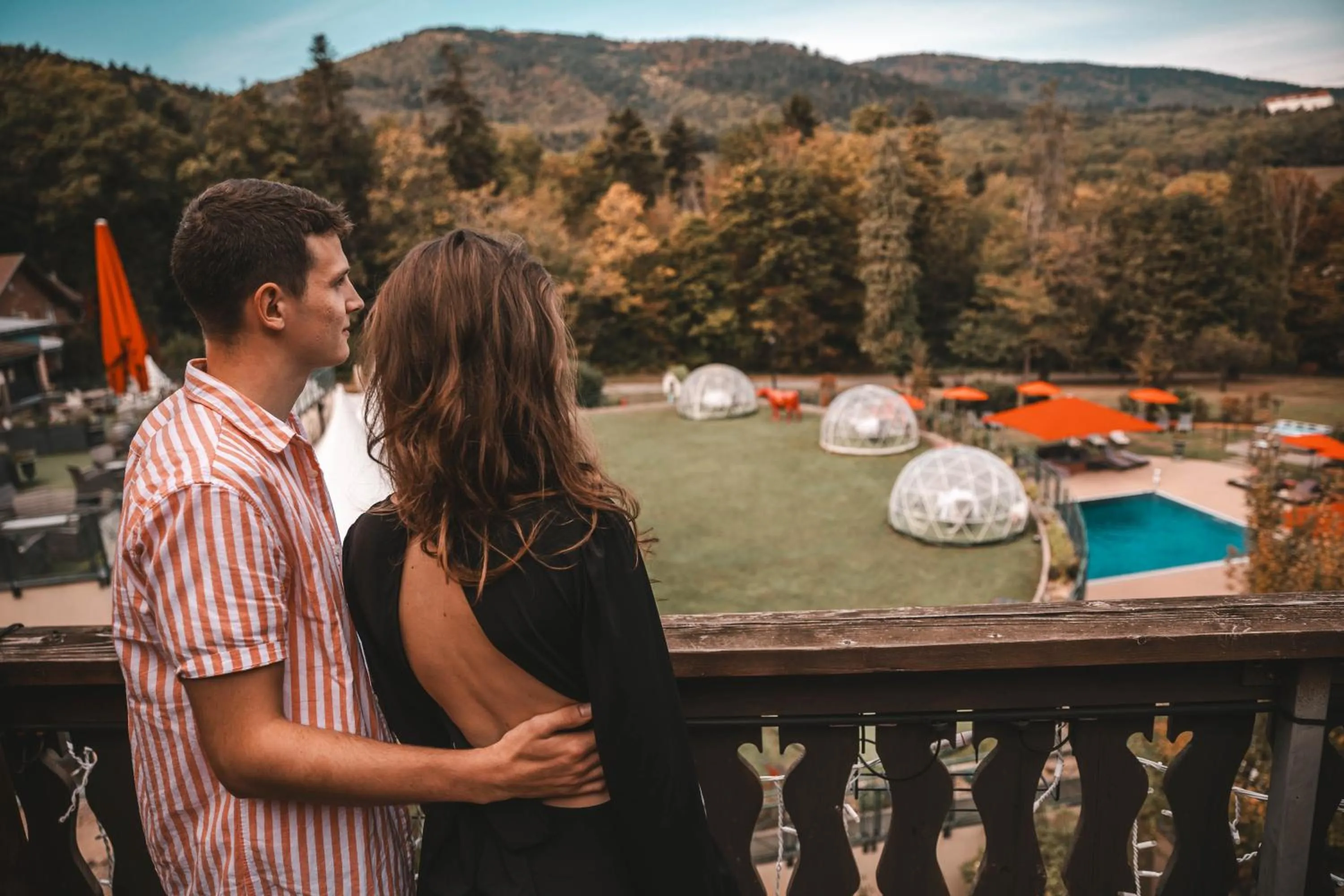 People in Les Violettes Hotel & Spa