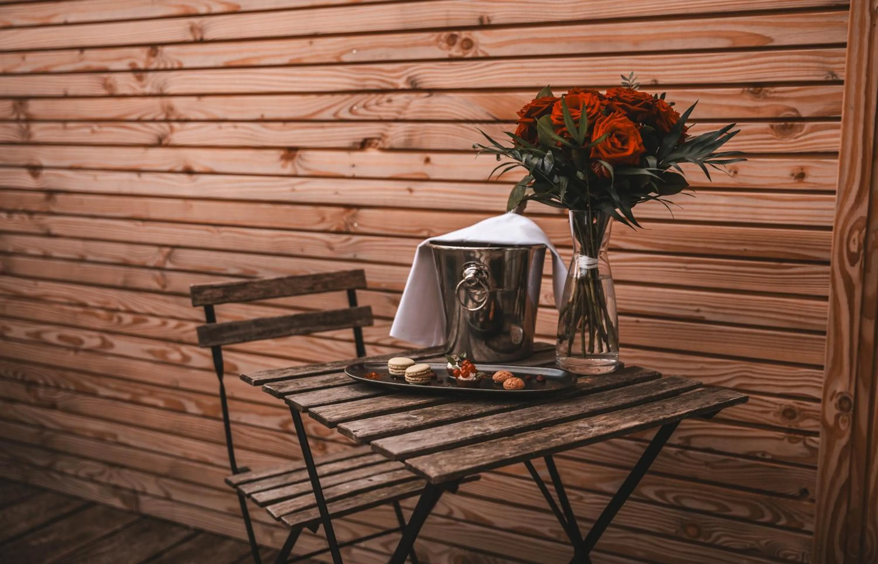 Balcony/Terrace in Les Violettes Hotel & Spa