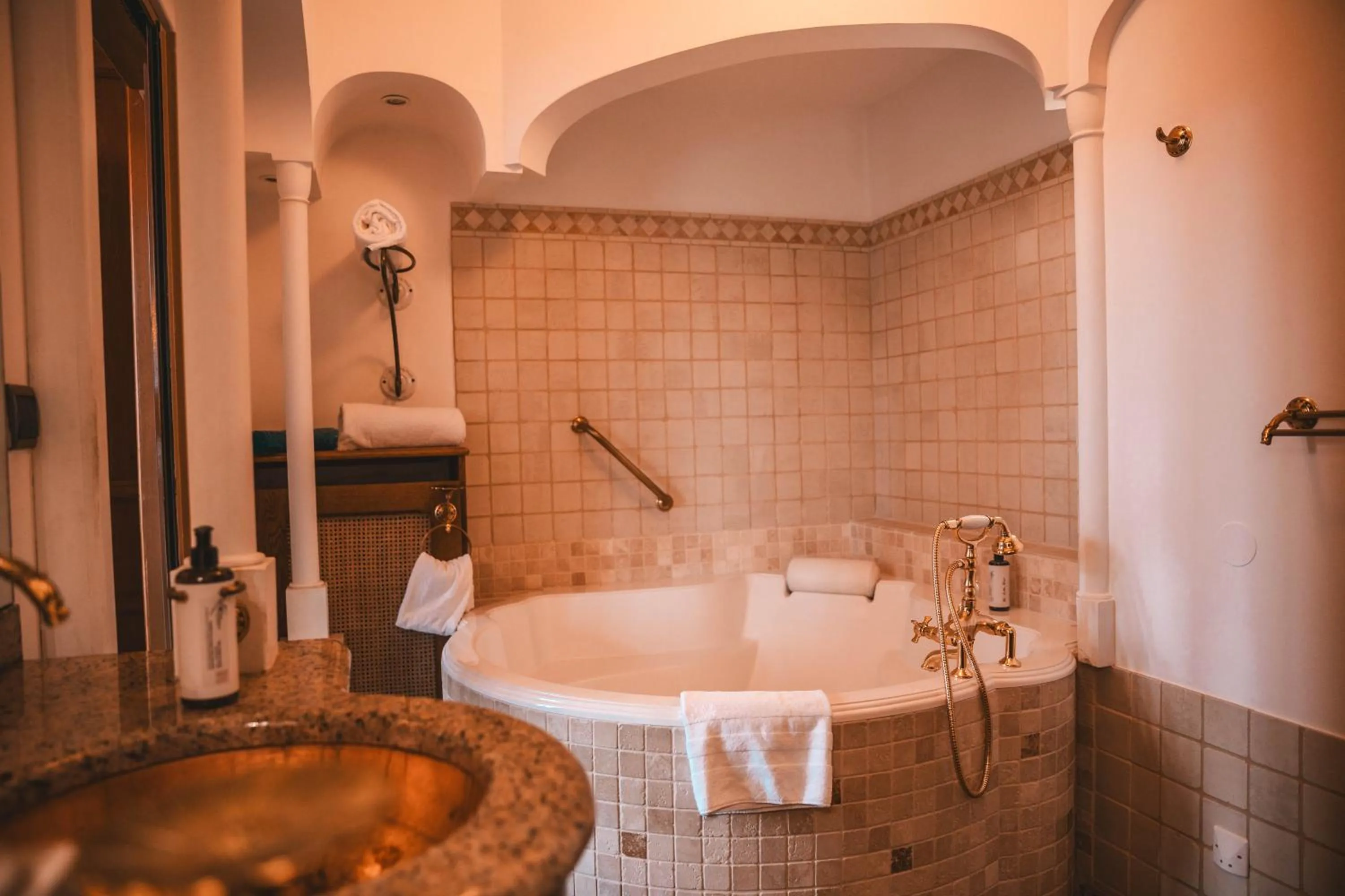 Bathroom in Les Violettes Hotel & Spa