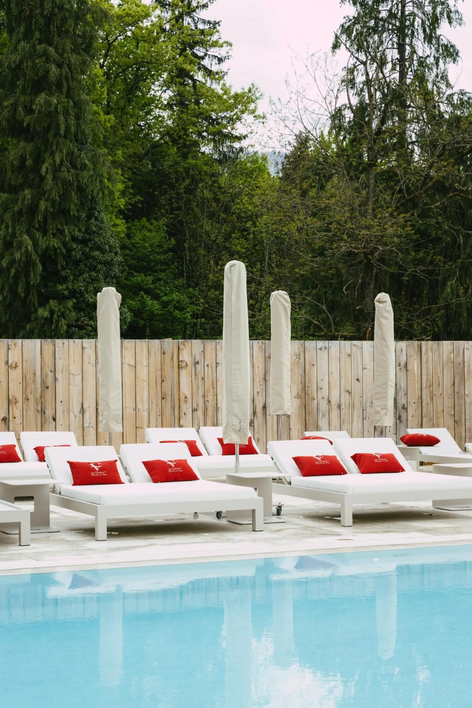 Swimming pool in Les Violettes Hotel & Spa