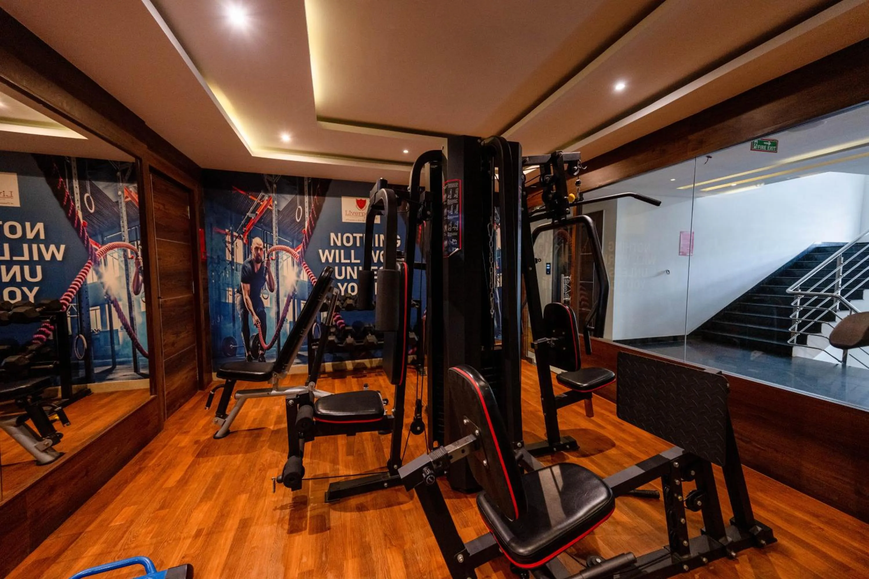 Fitness centre/facilities in The Liverpool Hotels Marathahalli, Outer Ring Road