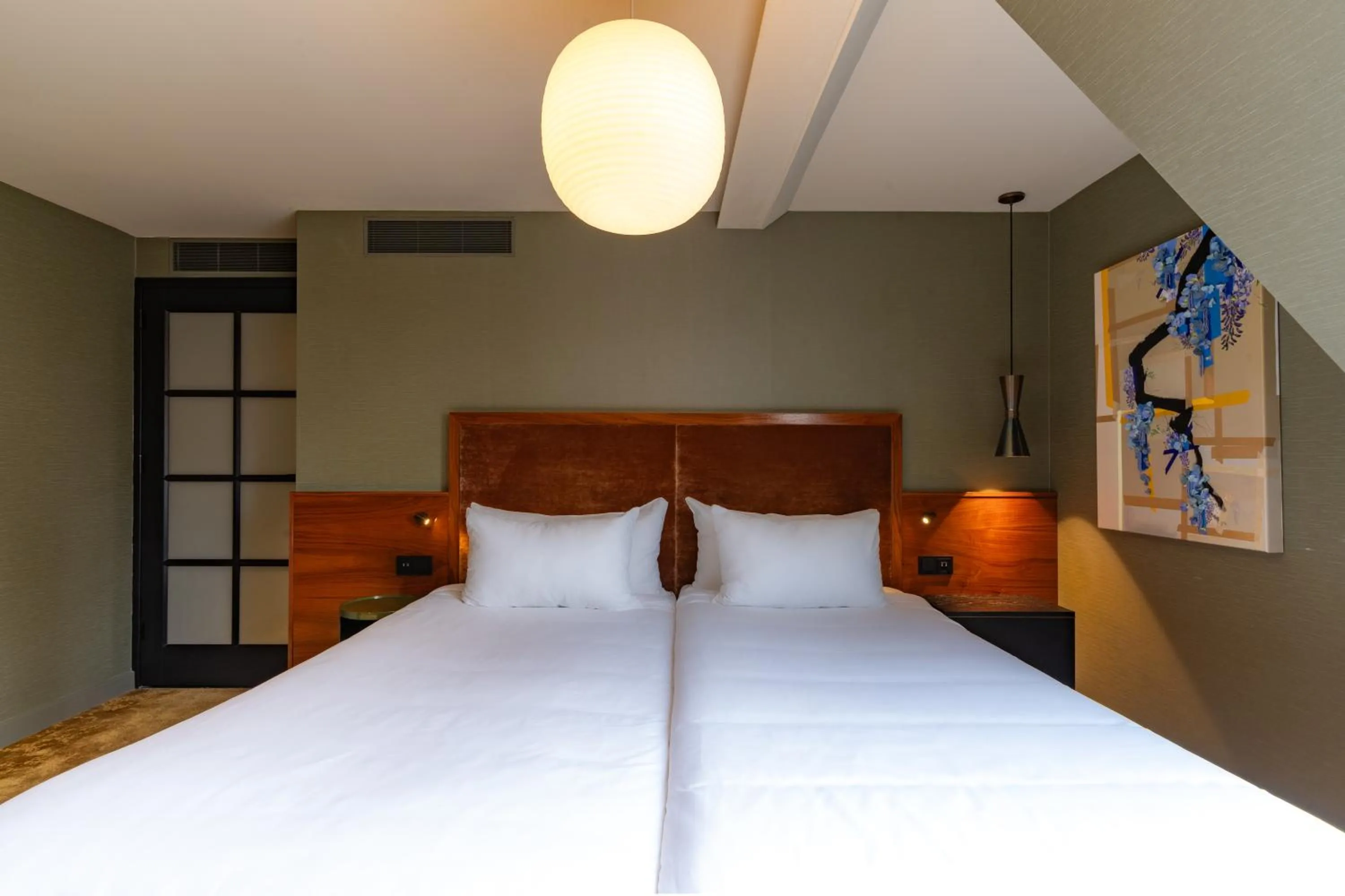 Bed in Hotel Mai Amsterdam