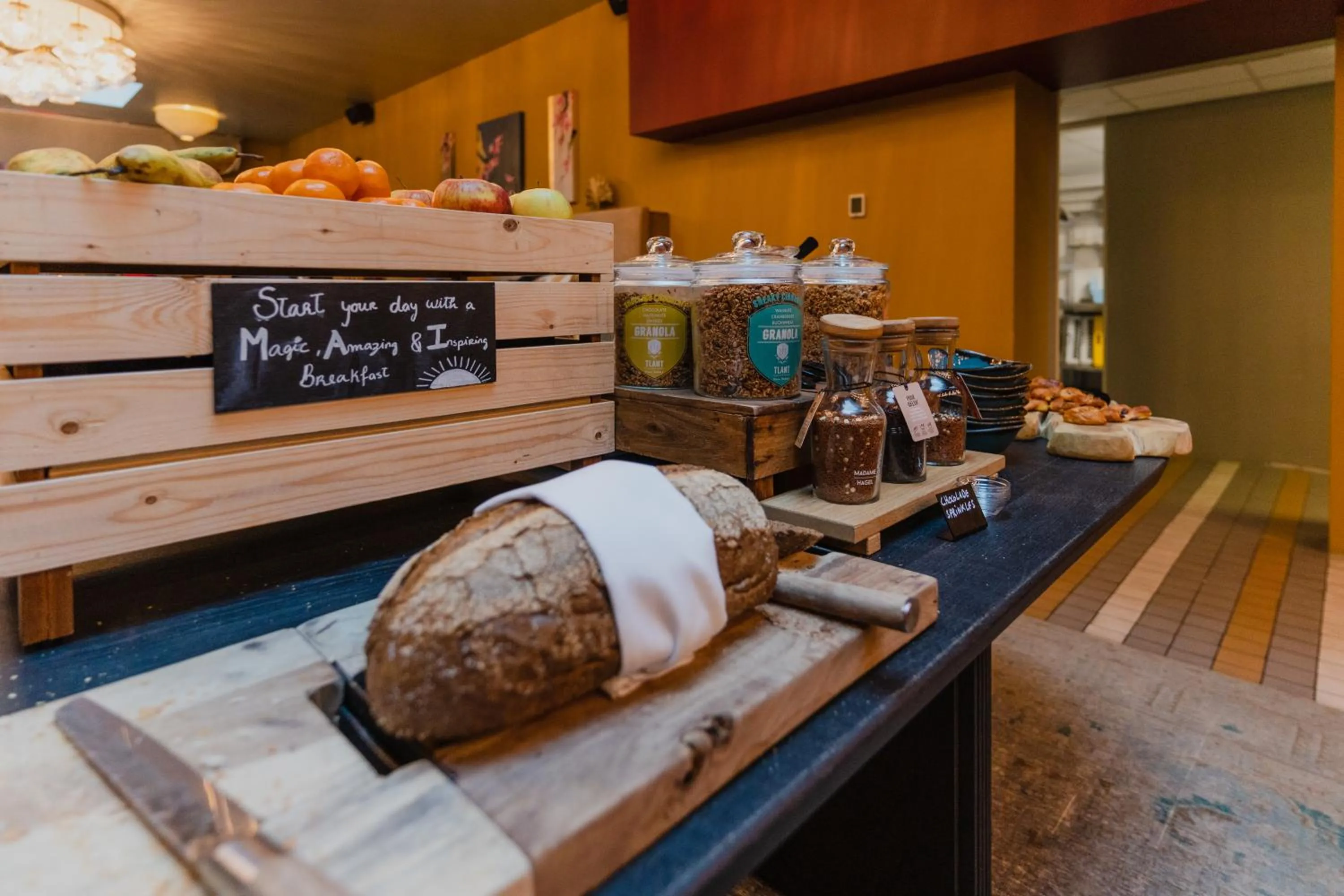 Breakfast in Hotel Mai Amsterdam