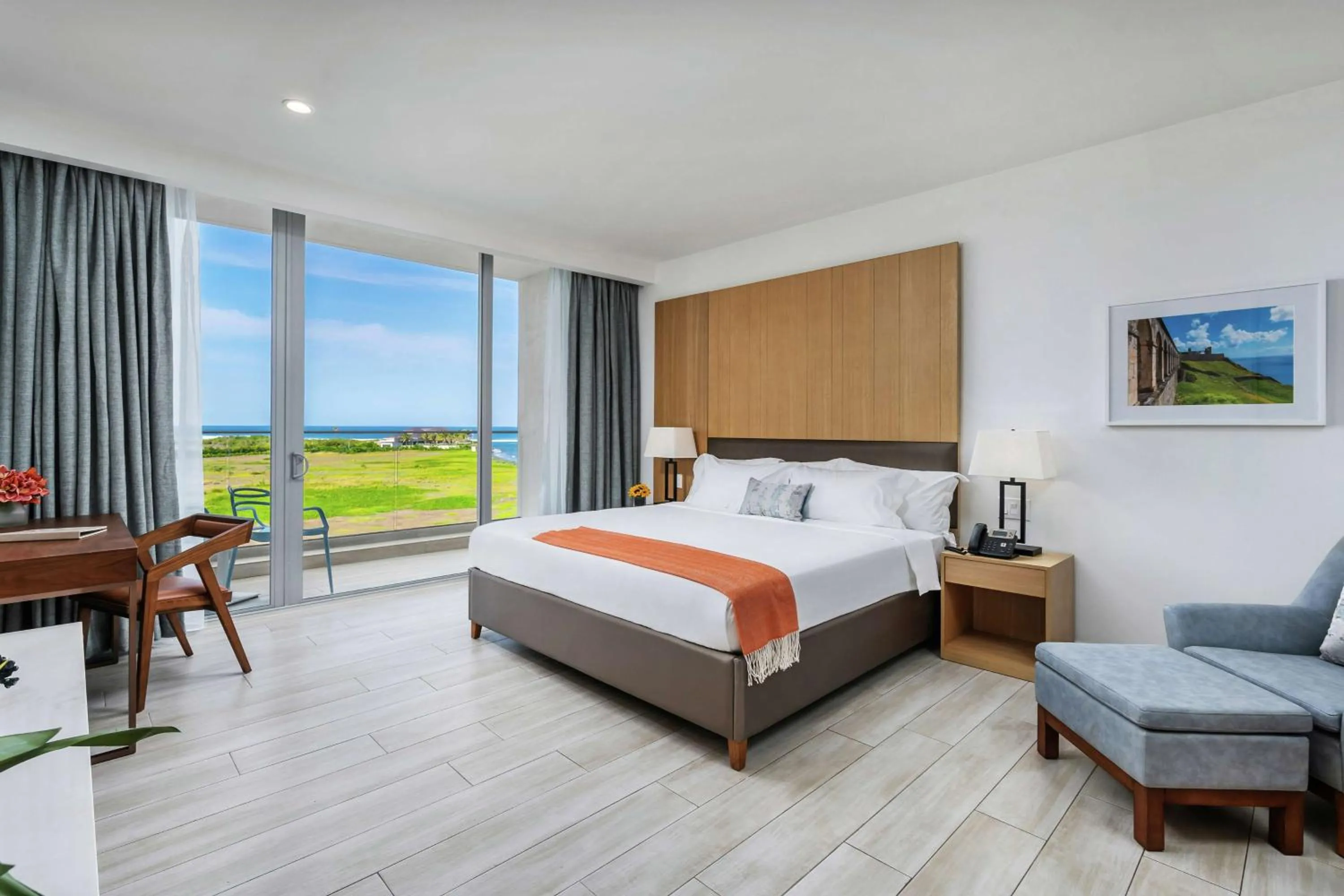 Bedroom, Bed in Koi Resort Saint Kitts, Curio Collection by Hilton