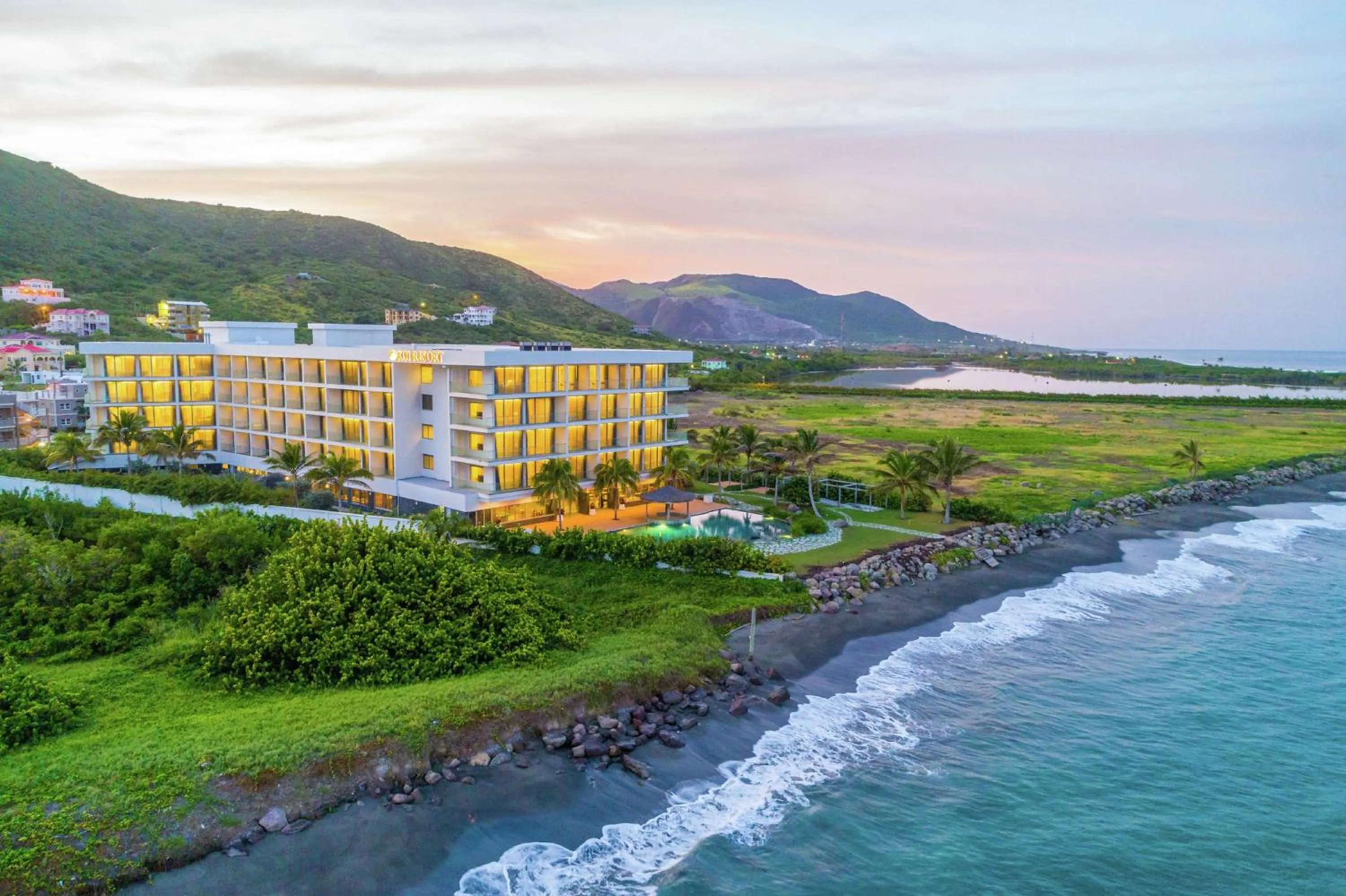 Property building in Koi Resort Saint Kitts, Curio Collection by Hilton
