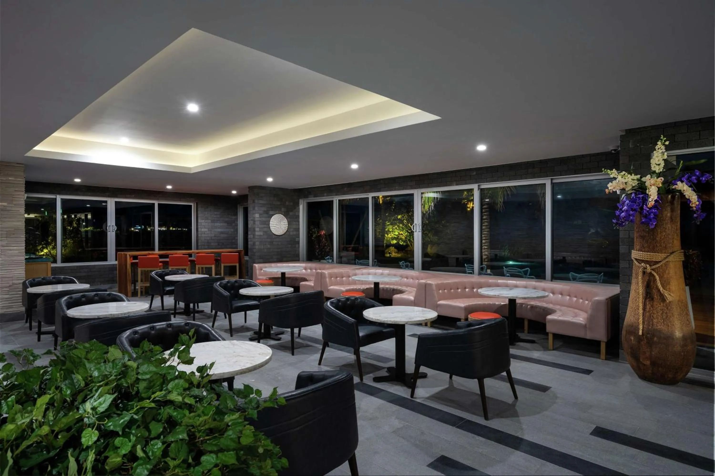 Dining area in Koi Resort Saint Kitts, Curio Collection by Hilton