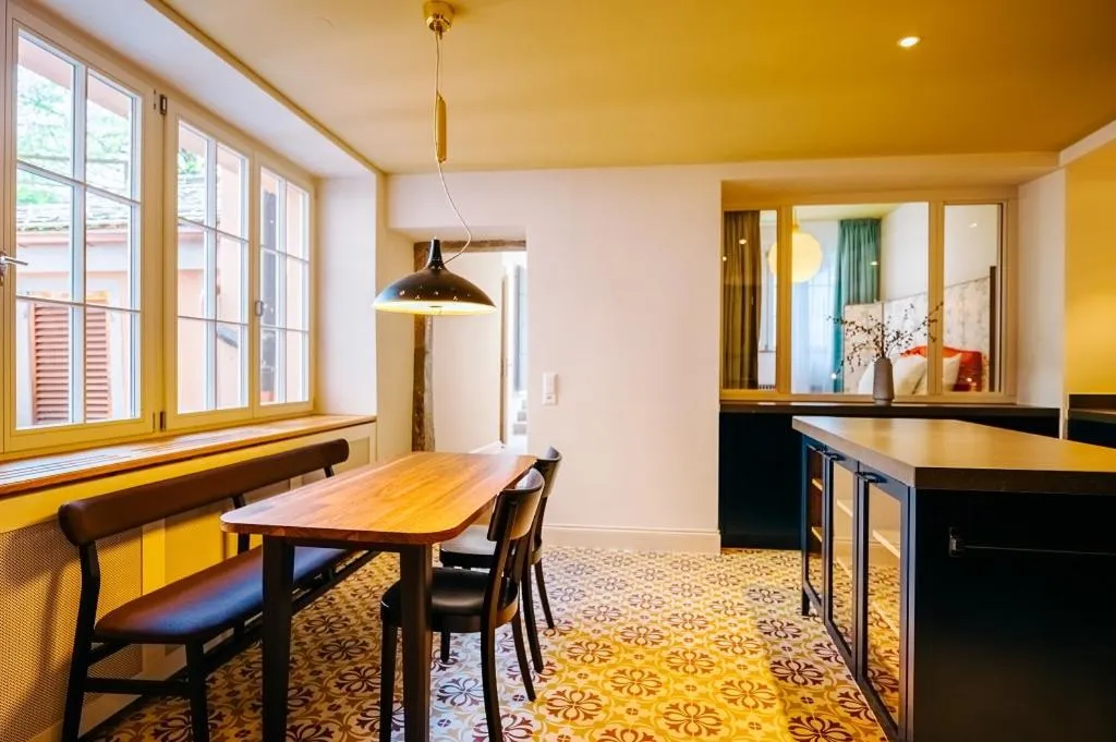 Kitchen or kitchenette in Luxury Residences by Widder Hotel