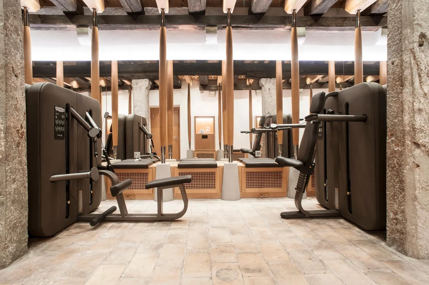 Fitness centre/facilities in Luxury Residences by Widder Hotel