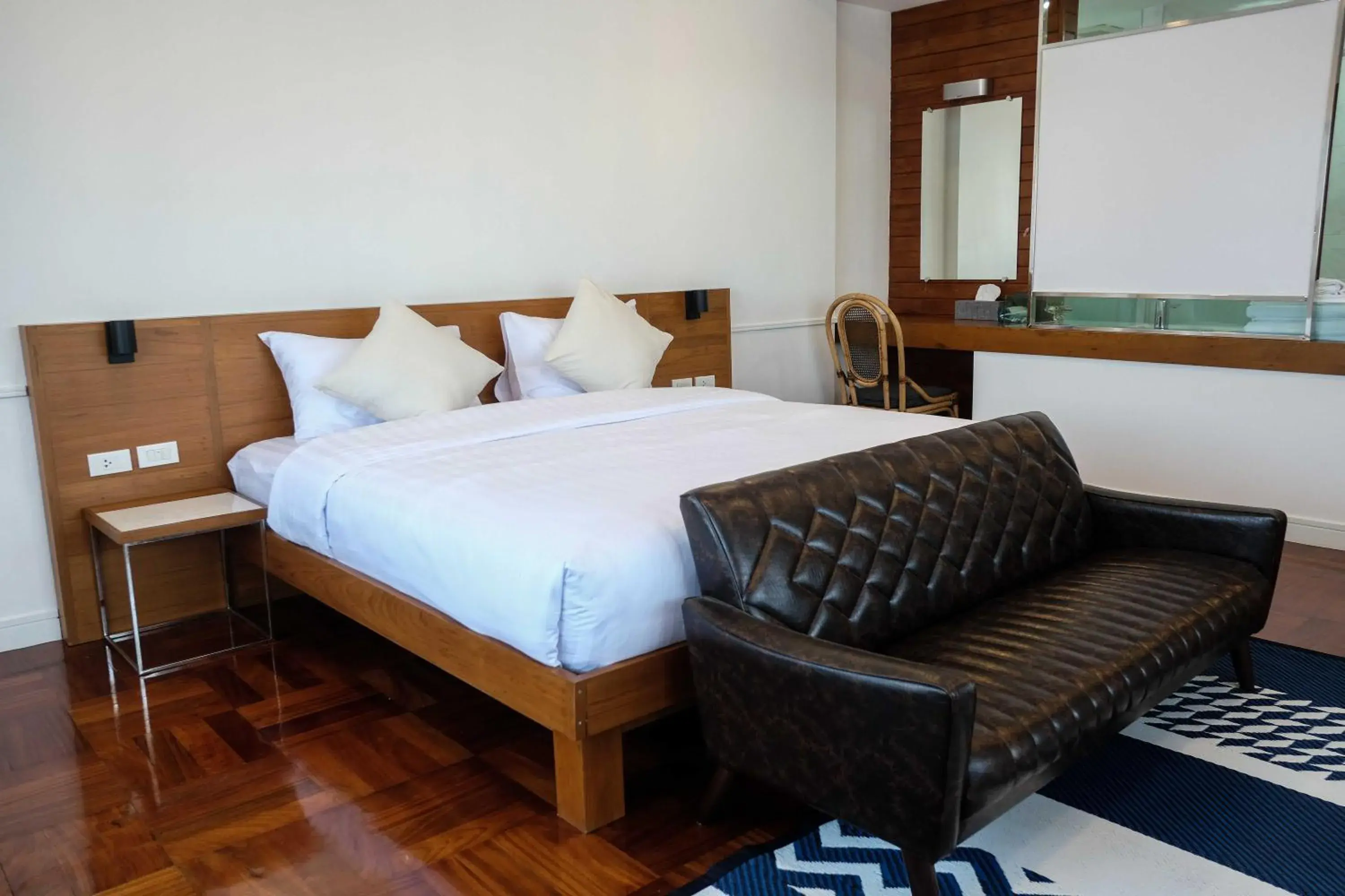 Bed in The Chimes Chiangmai Old City Bed in The Chimes Chiangmai Old City