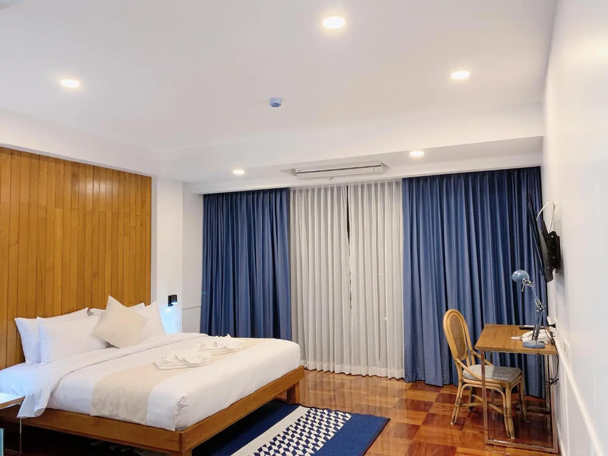 Bed in The Chimes Chiangmai Old City Bed in The Chimes Chiangmai Old City