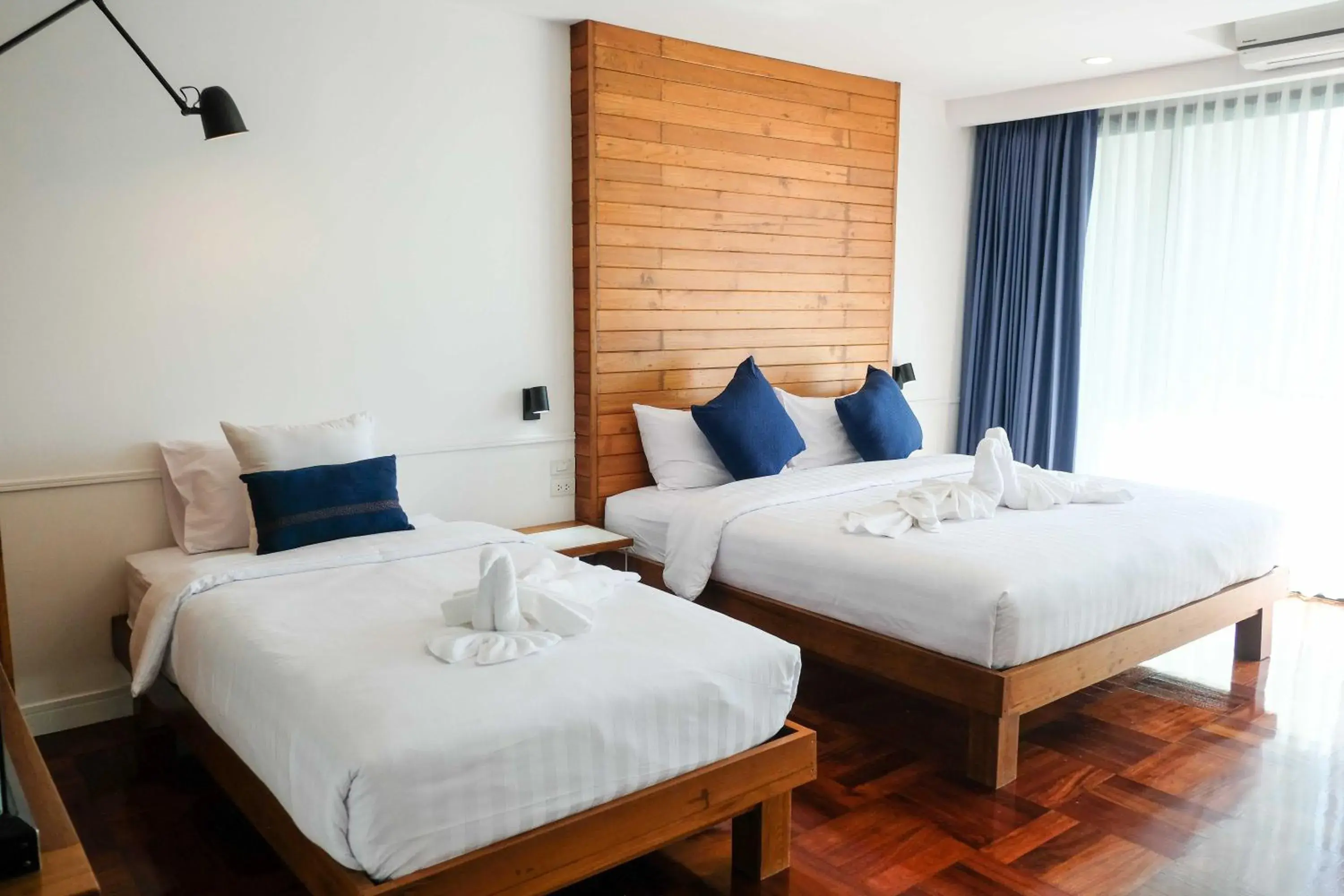 Bed in The Chimes Chiangmai Old City Bed in The Chimes Chiangmai Old City