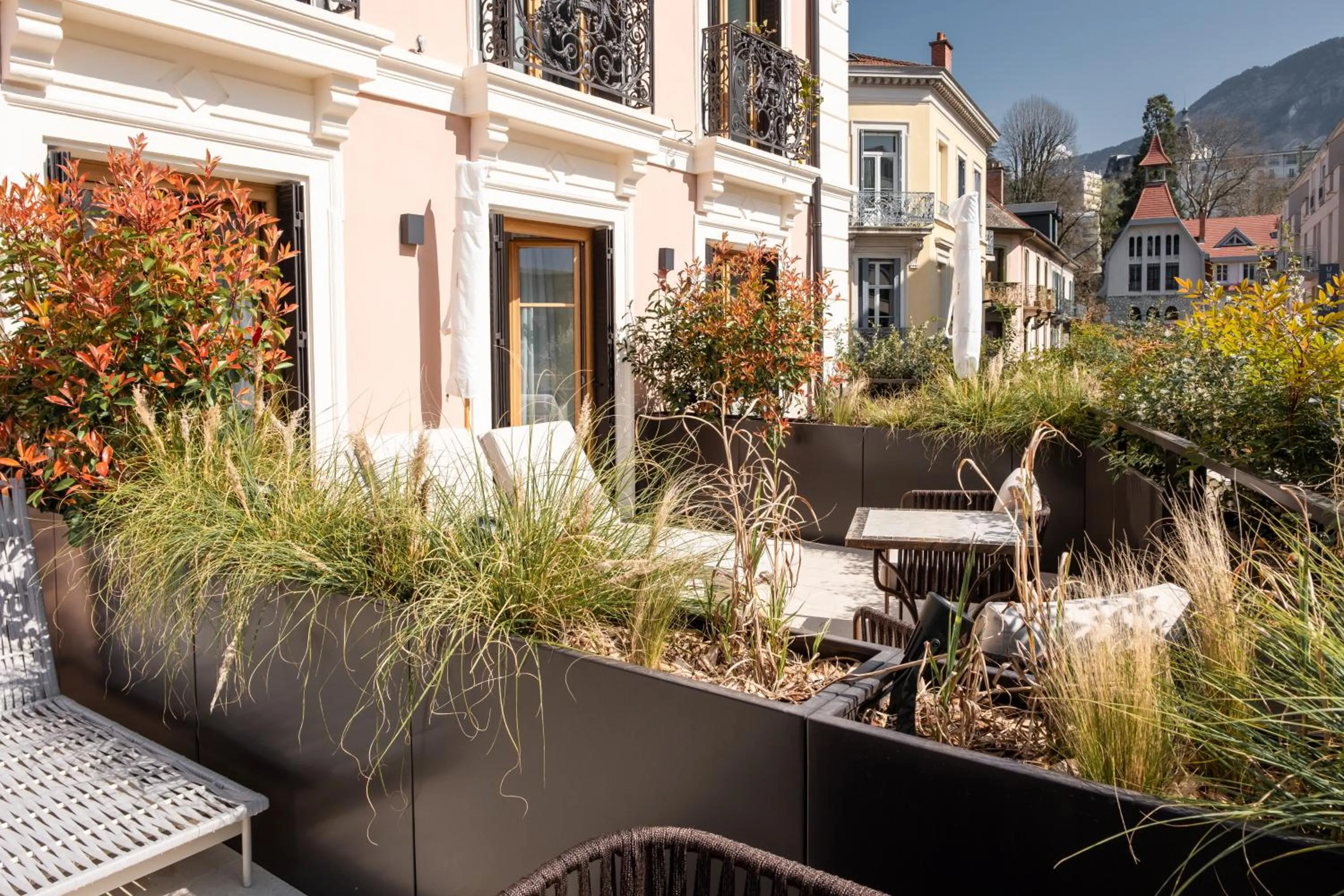 Balcony/Terrace in Grand Hôtel Du Parc - Teritoria
