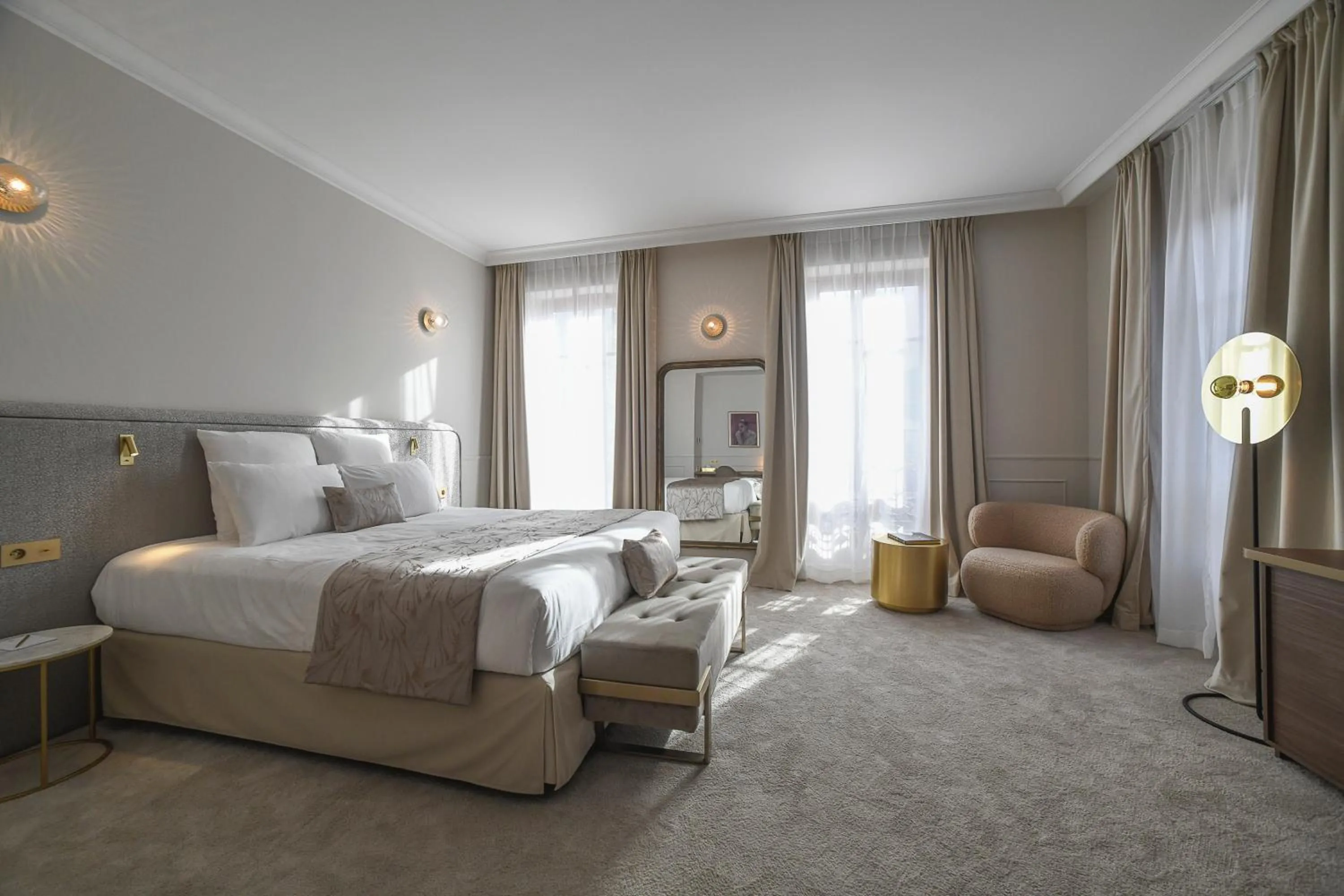 Bed in Grand Hôtel Du Parc - Teritoria