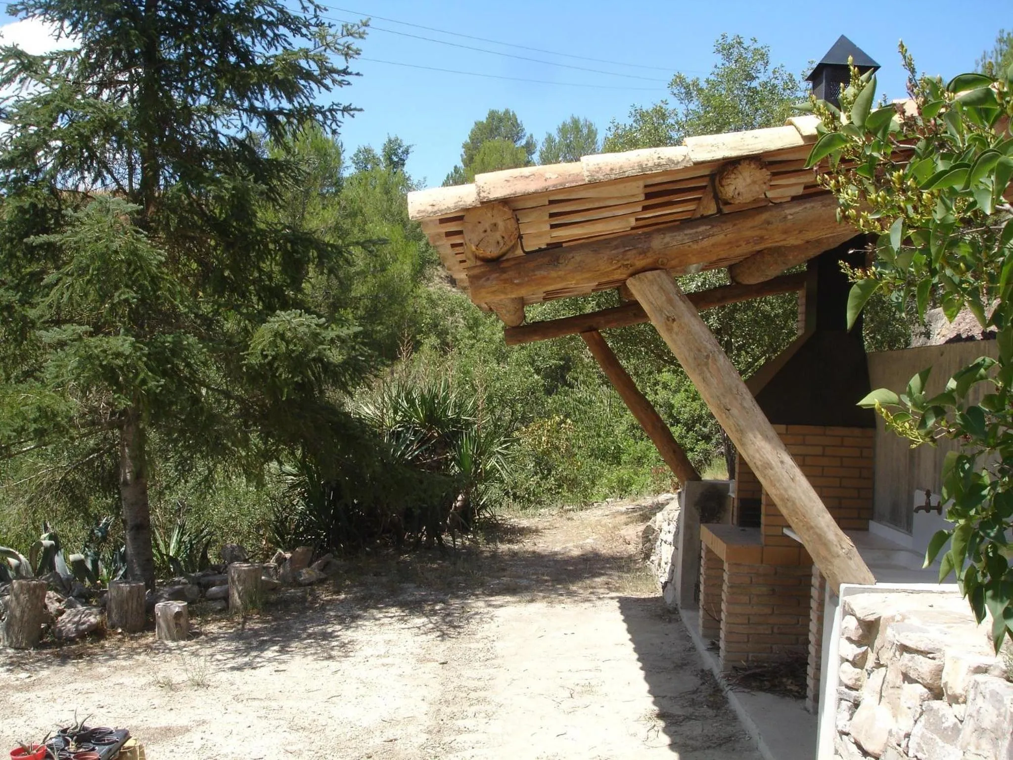 BBQ facilities in Ca l' Ermitanyo- Casa Torre Blanca