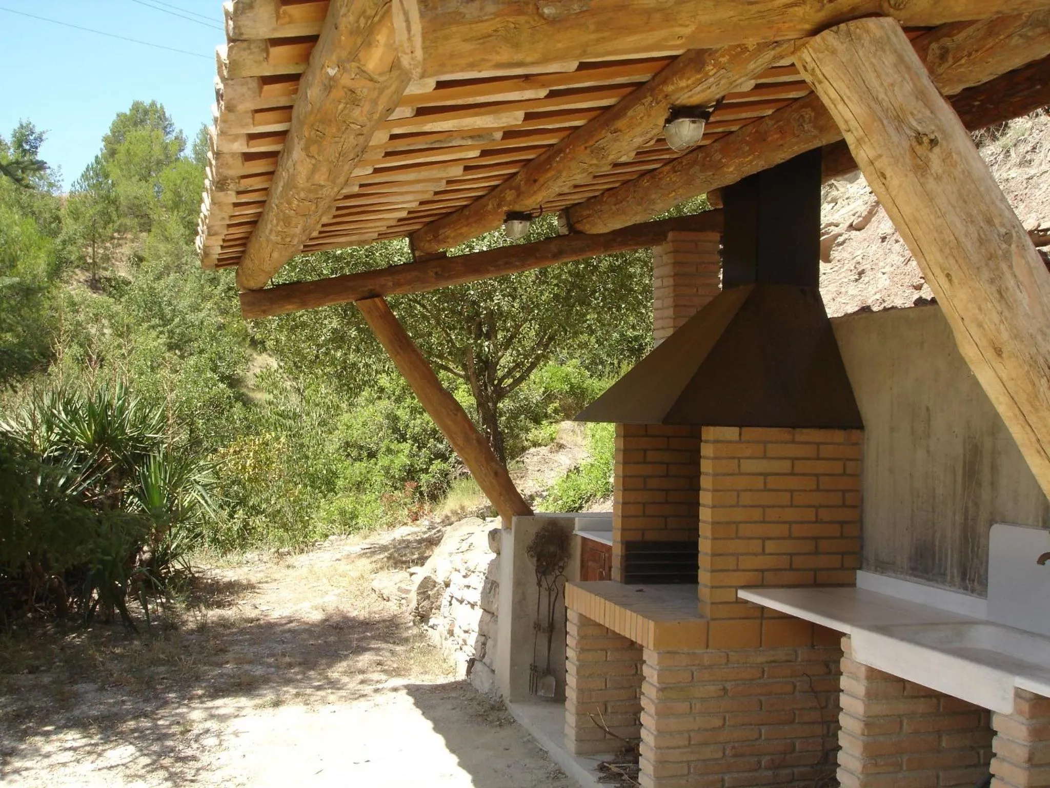 BBQ facilities in Ca l' Ermitanyo- Casa Torre Blanca