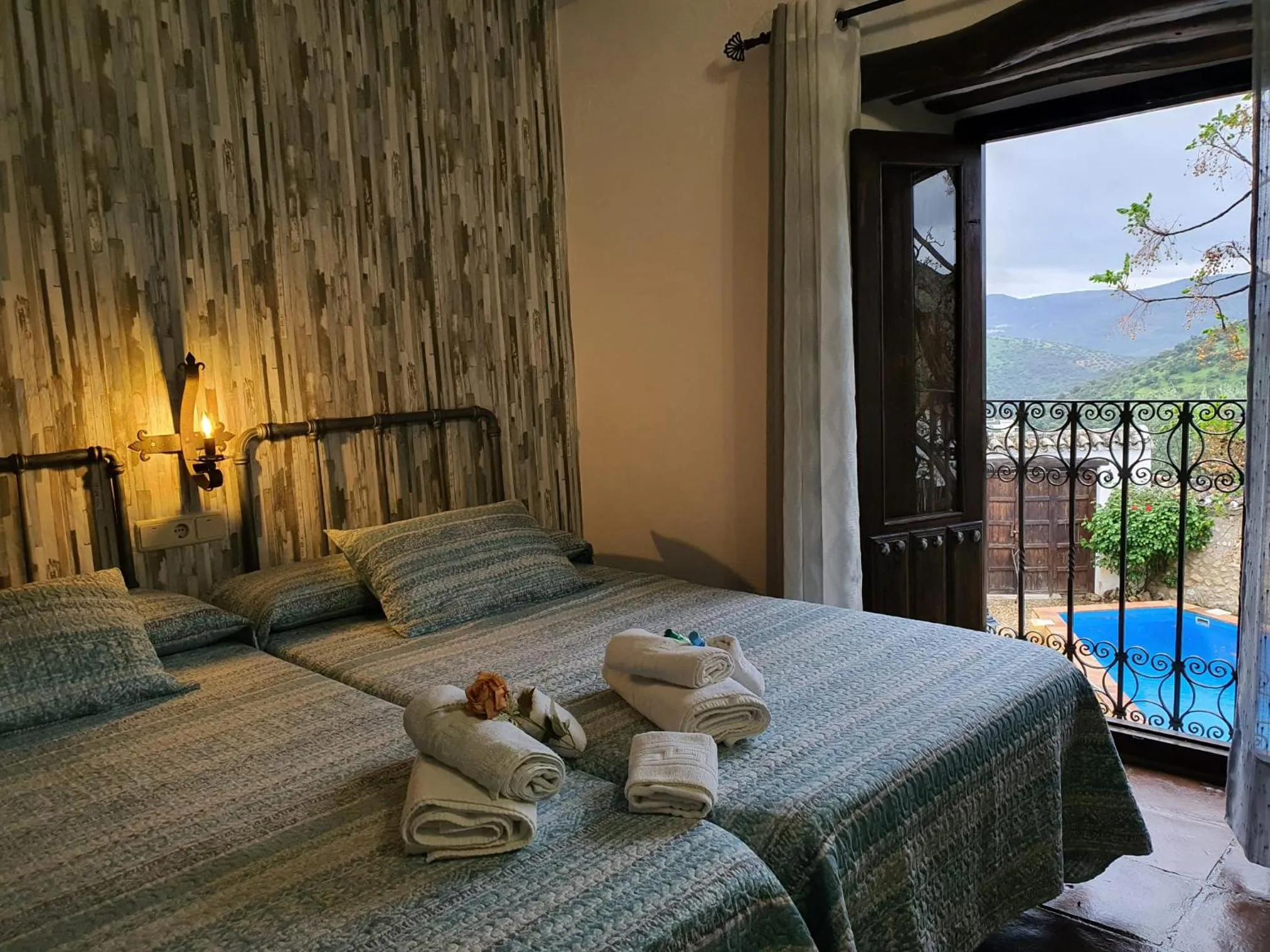 Bed in Cortijo Molino los Justos