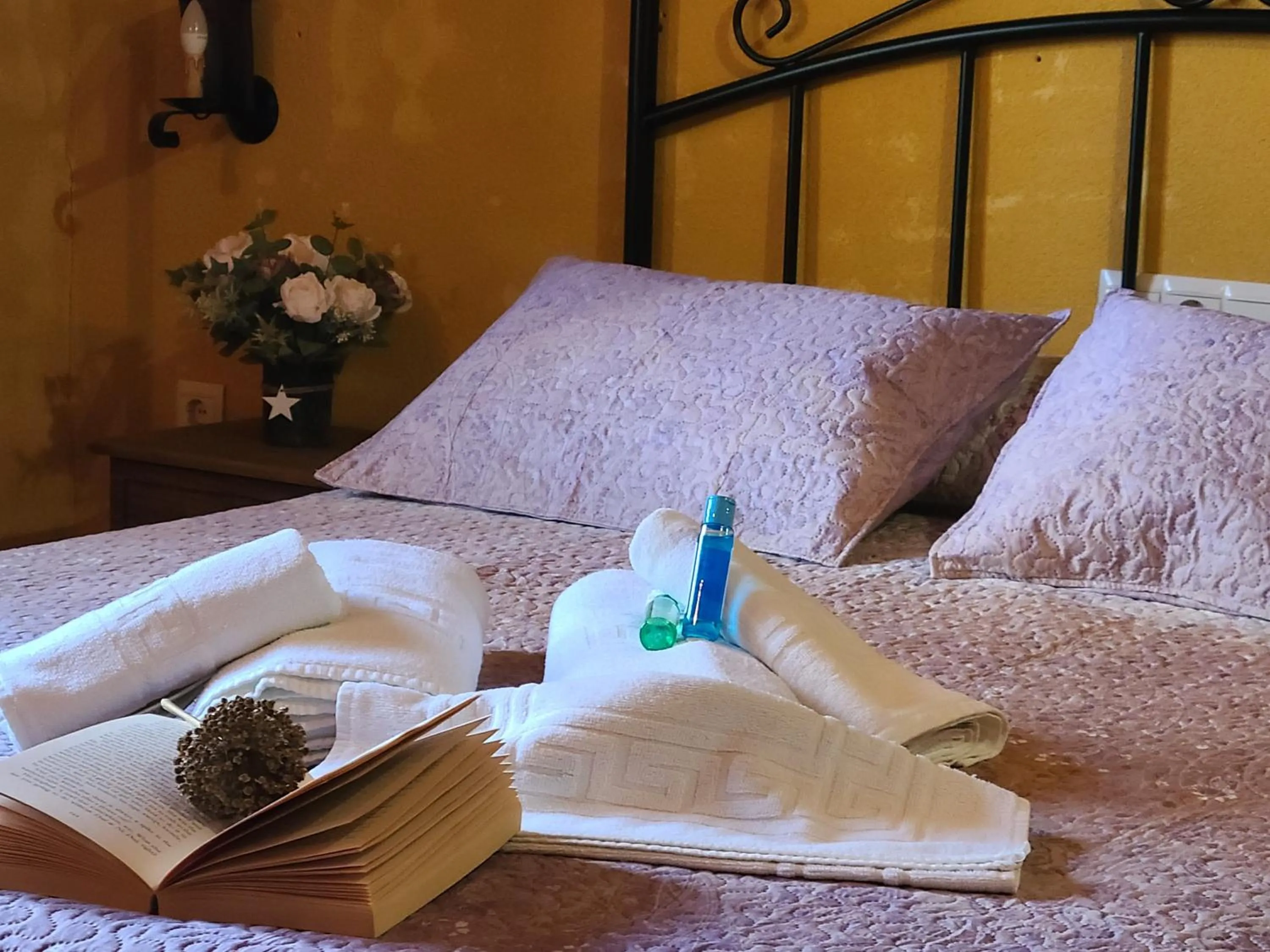 Bed in Cortijo Molino los Justos