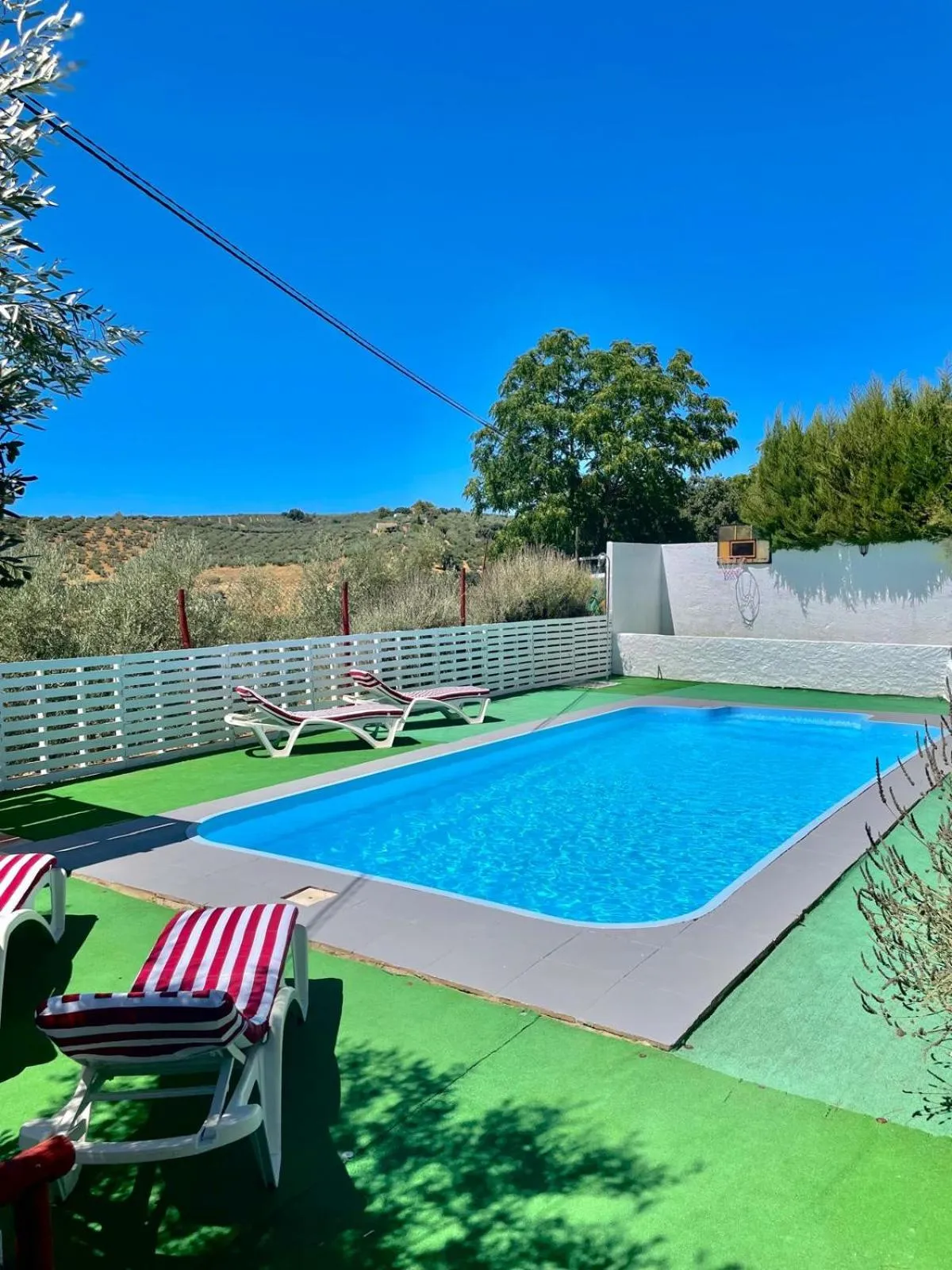 Swimming pool in Cortijo Molino los Justos