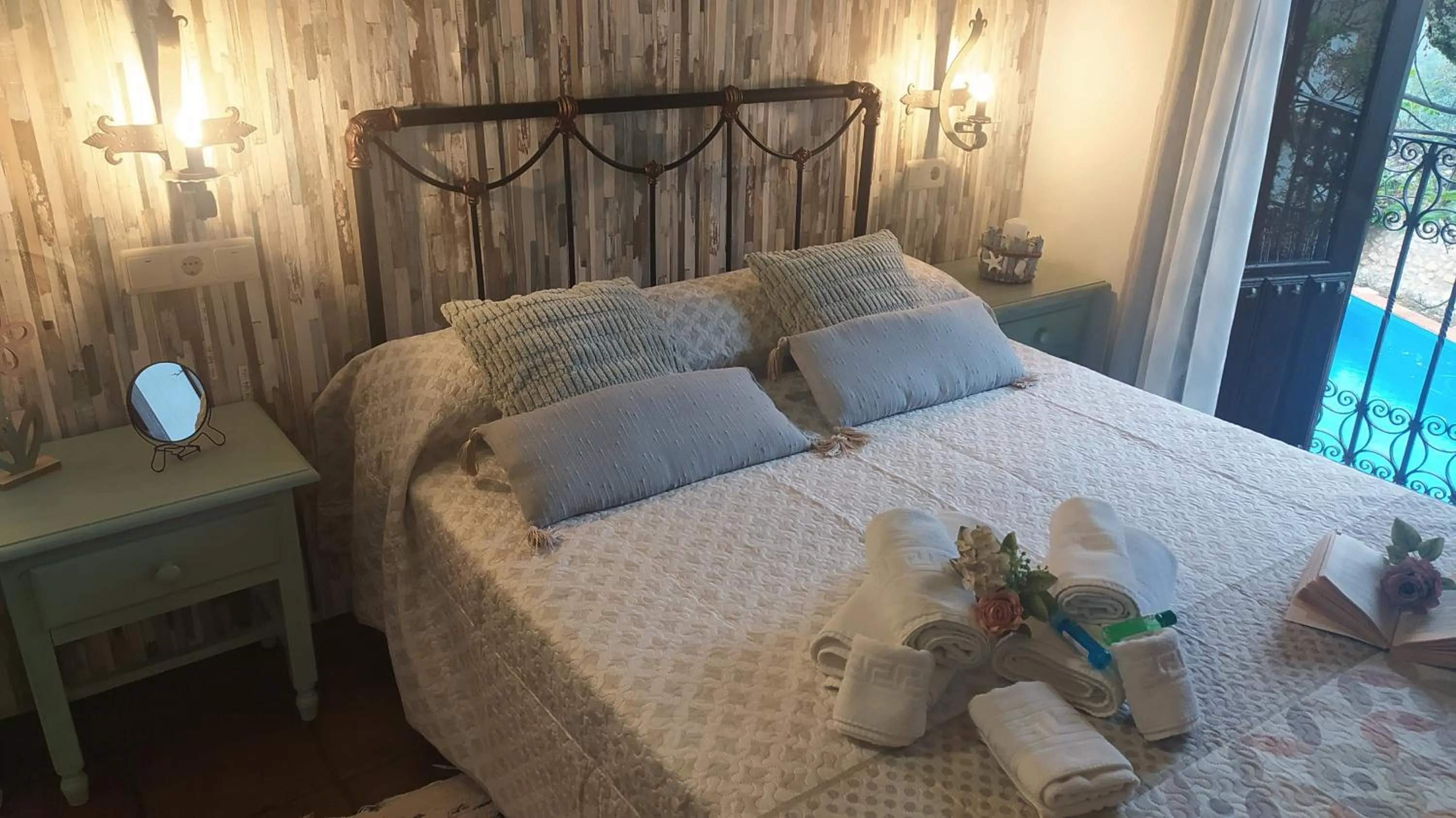 Bed in Cortijo Molino los Justos