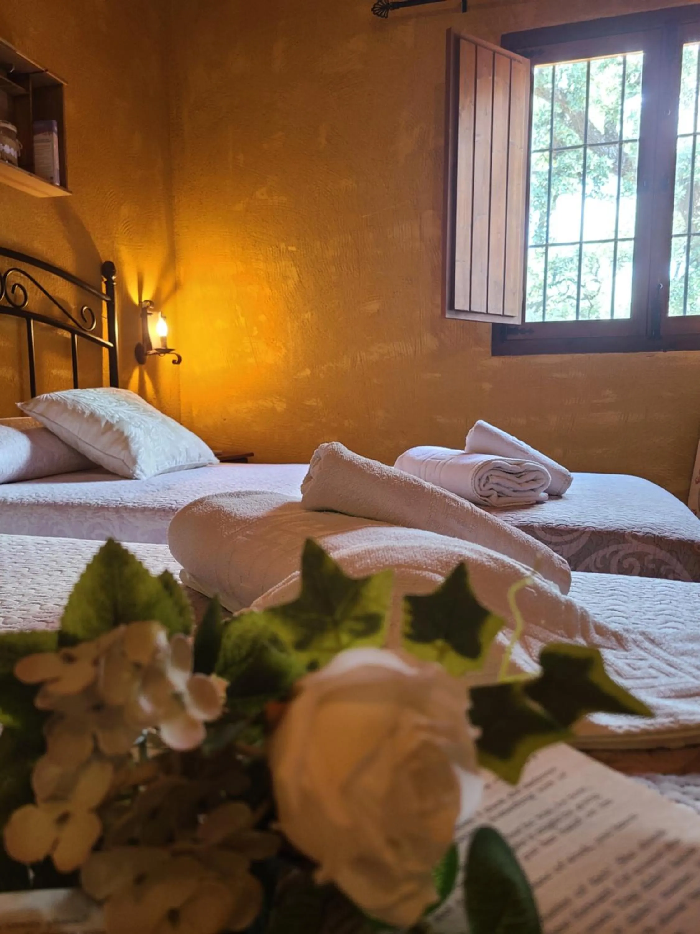 Bed in Cortijo Molino los Justos