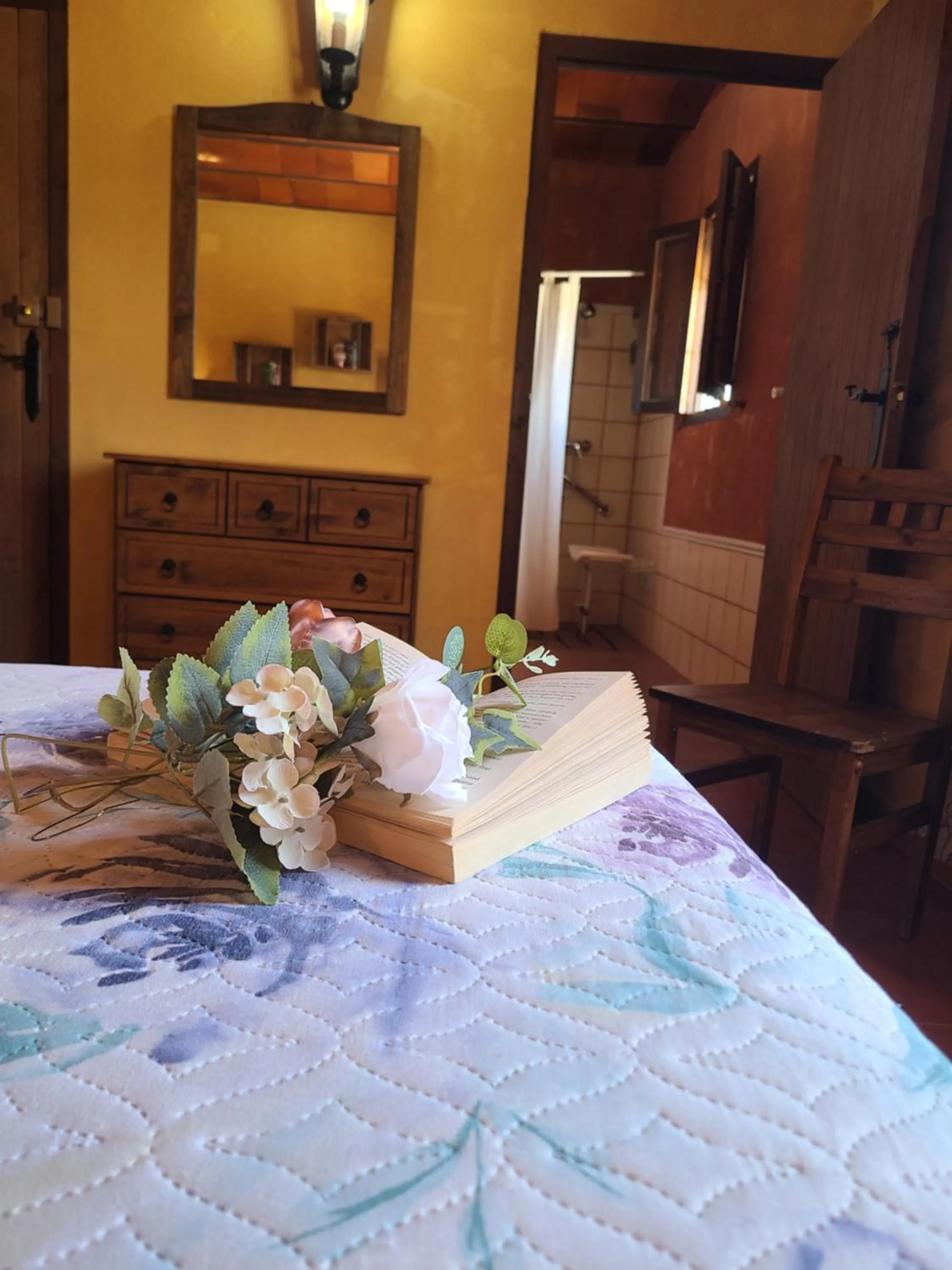 Bed in Cortijo Molino los Justos