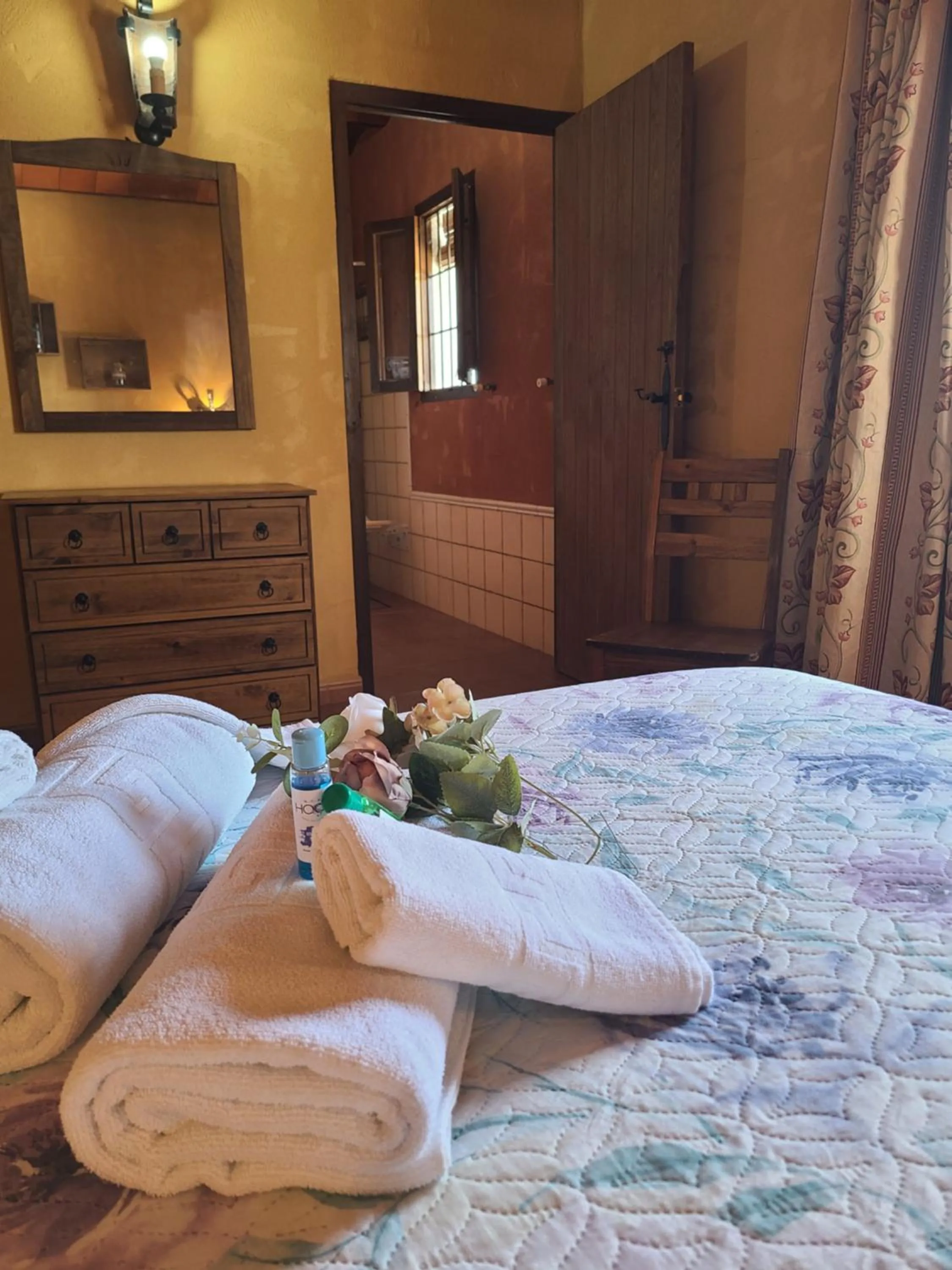 Bed in Cortijo Molino los Justos