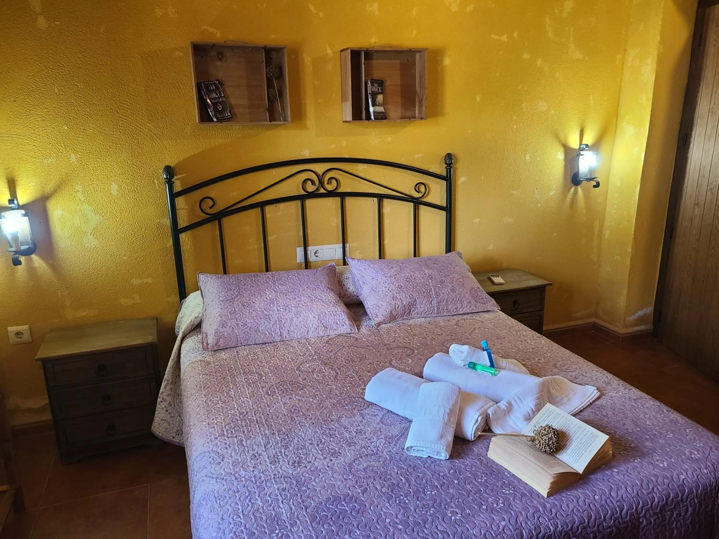 Bed in Cortijo Molino los Justos