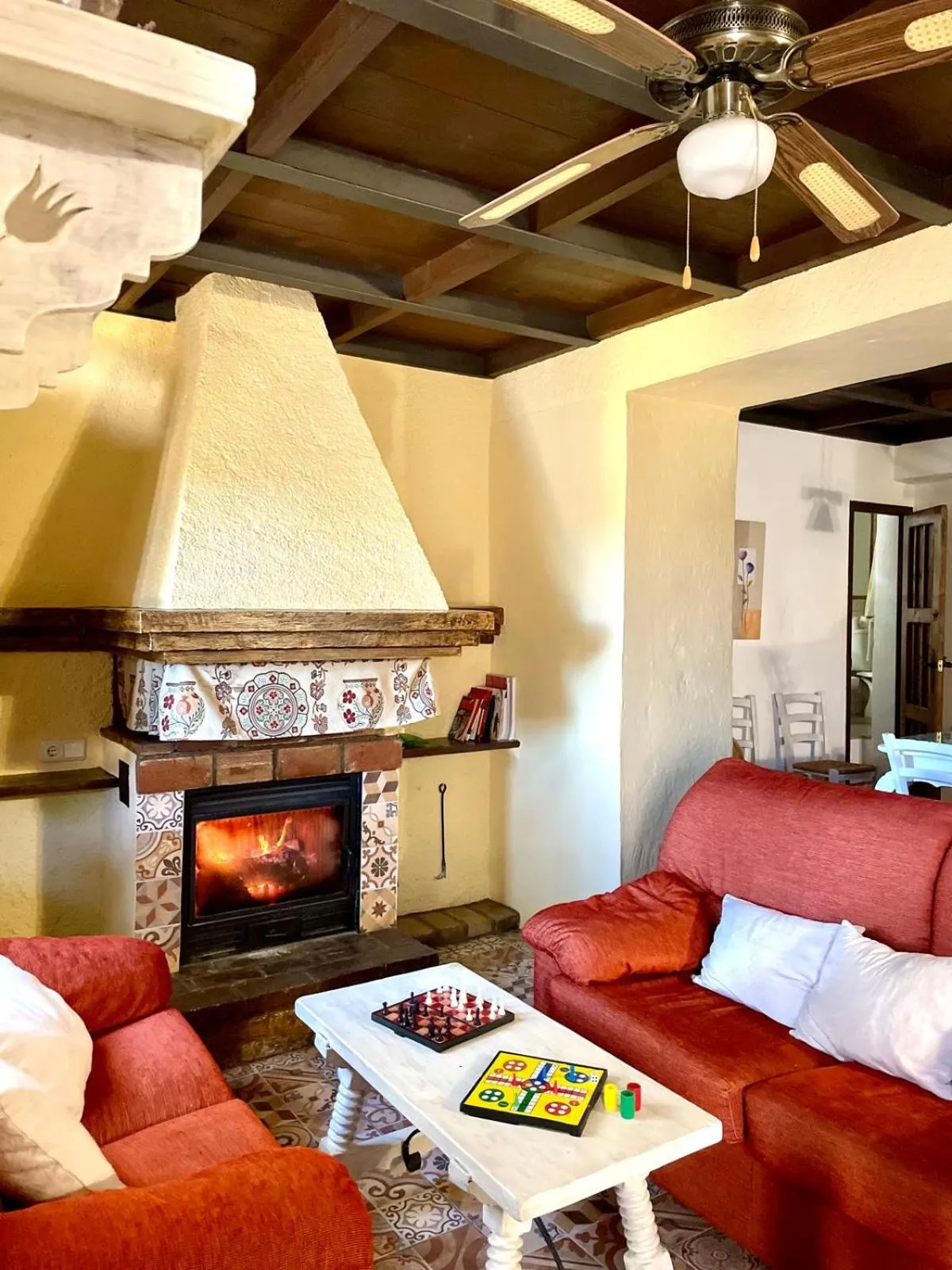 group of guests in Cortijo Molino los Justos