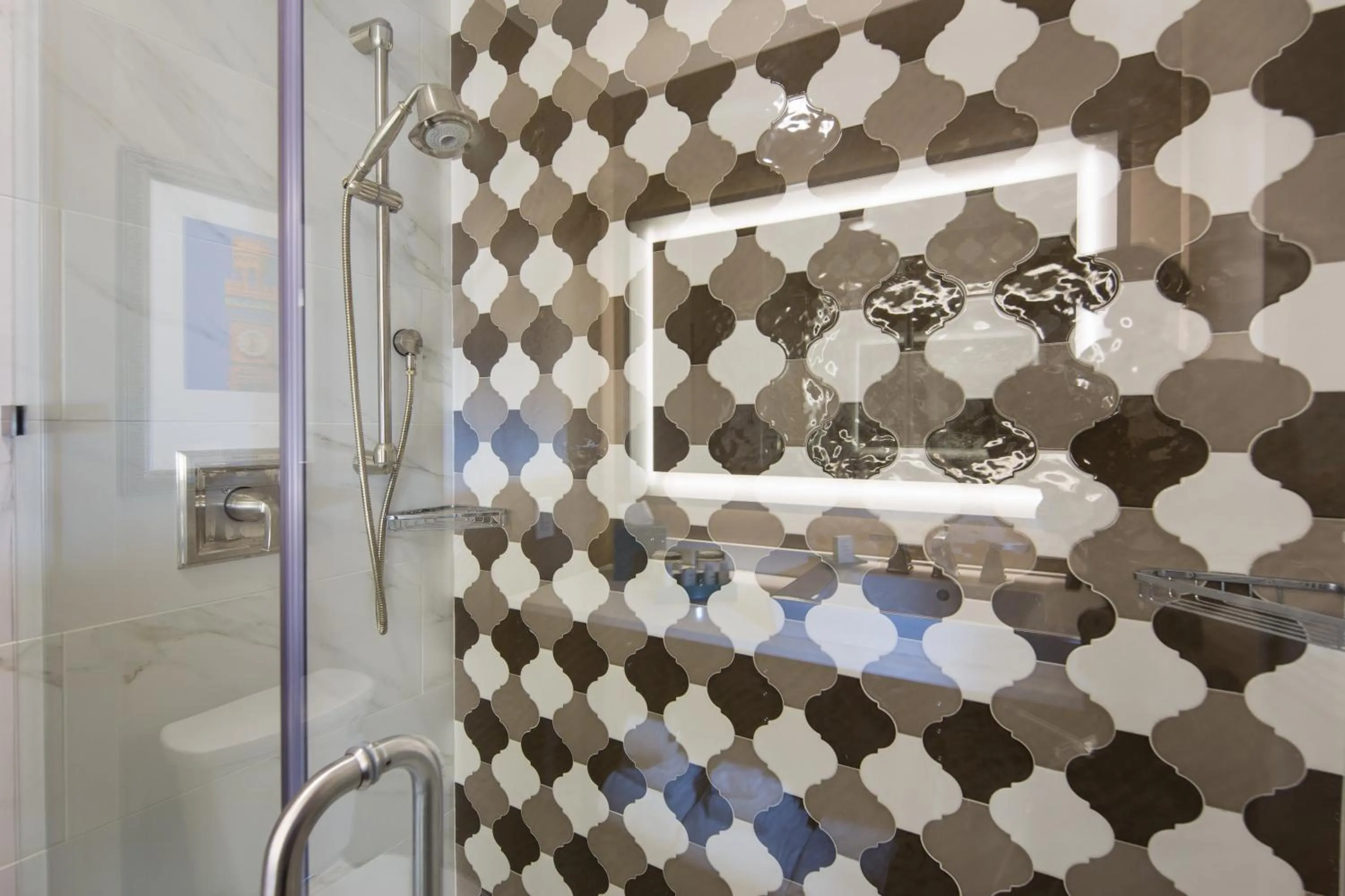 Bathroom in Hotel Indigo Baltimore Downtown by IHG