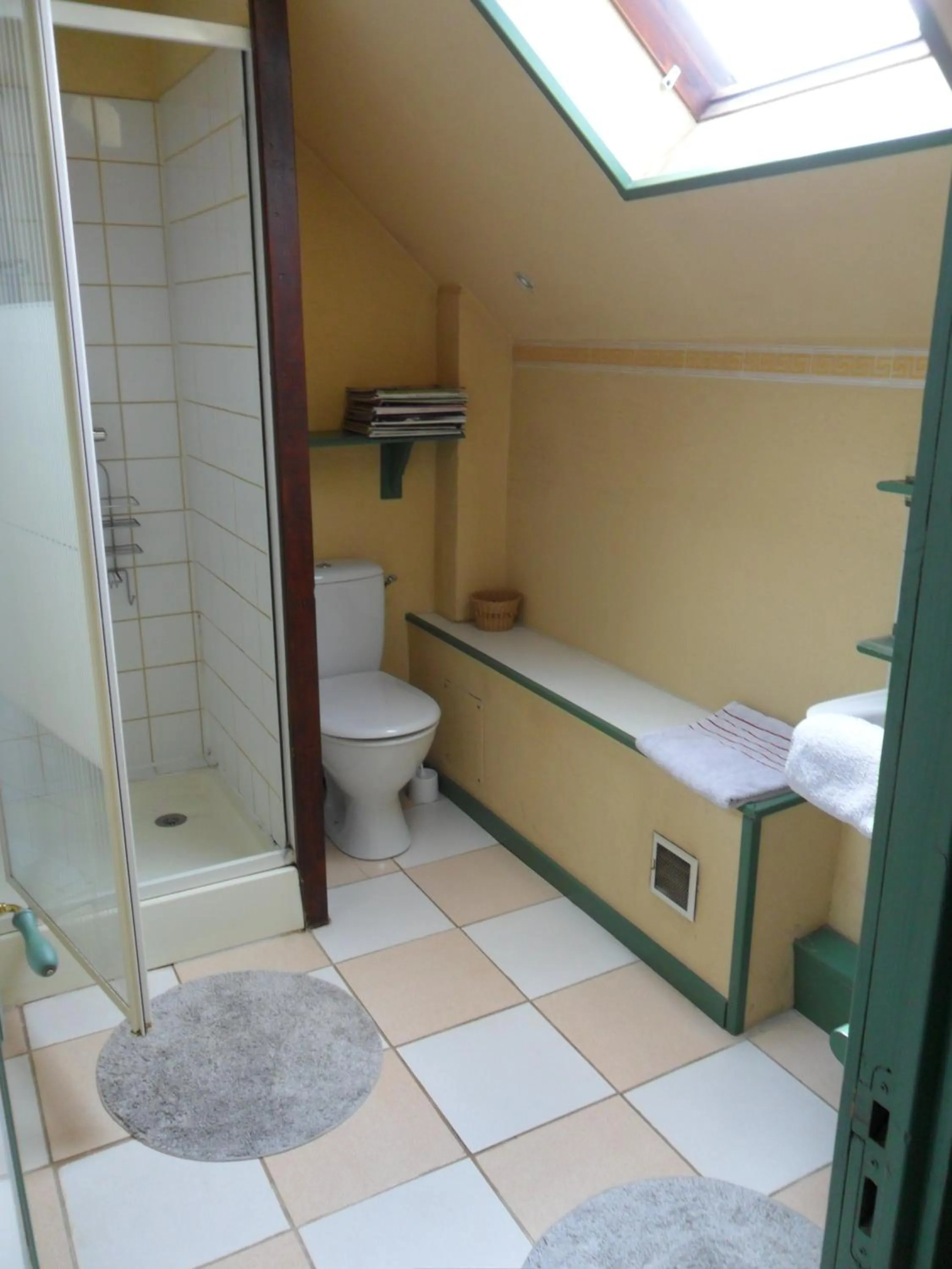 Shower, Bed in Chambres d'Hôtes La Turone