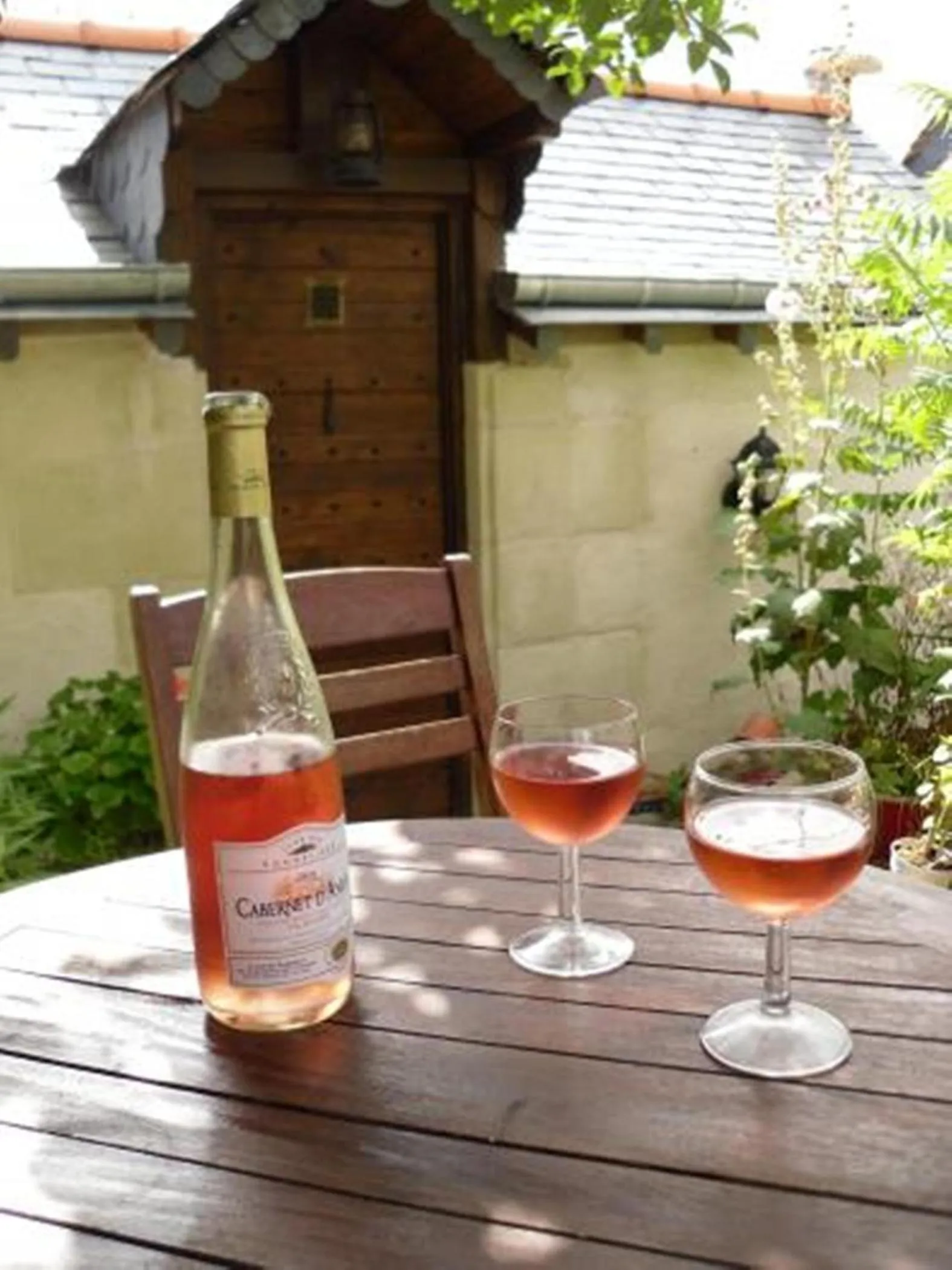 Patio in Chambres d'Hôtes La Turone