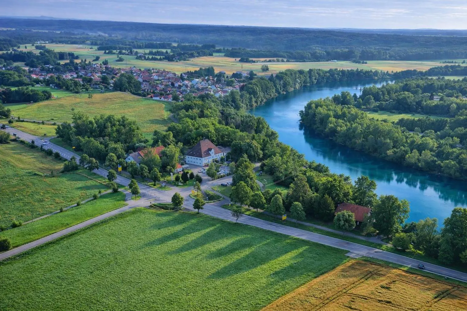 Bird's eye view in Landhotel Römerkessel