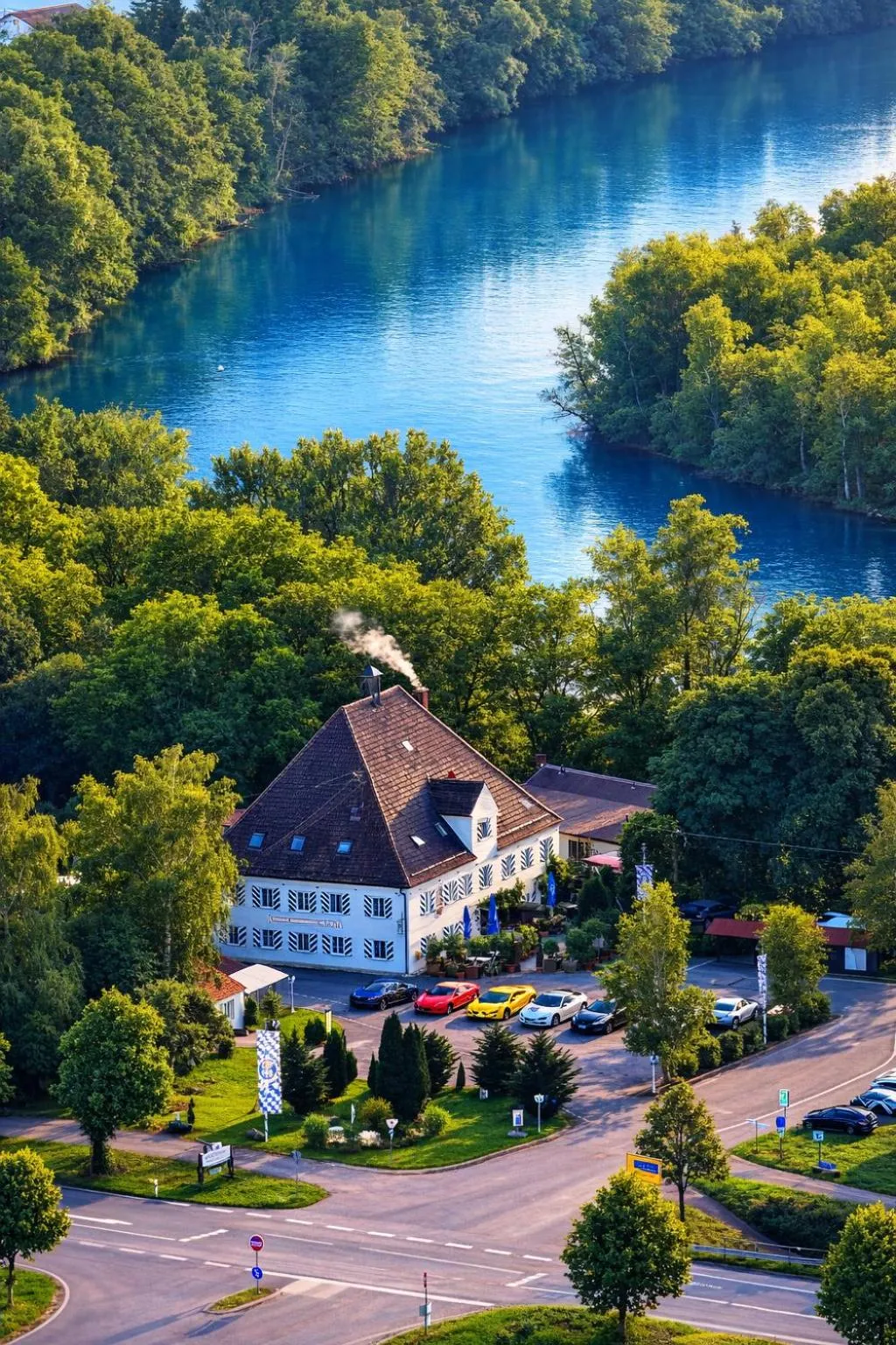 Property building in Landhotel Römerkessel