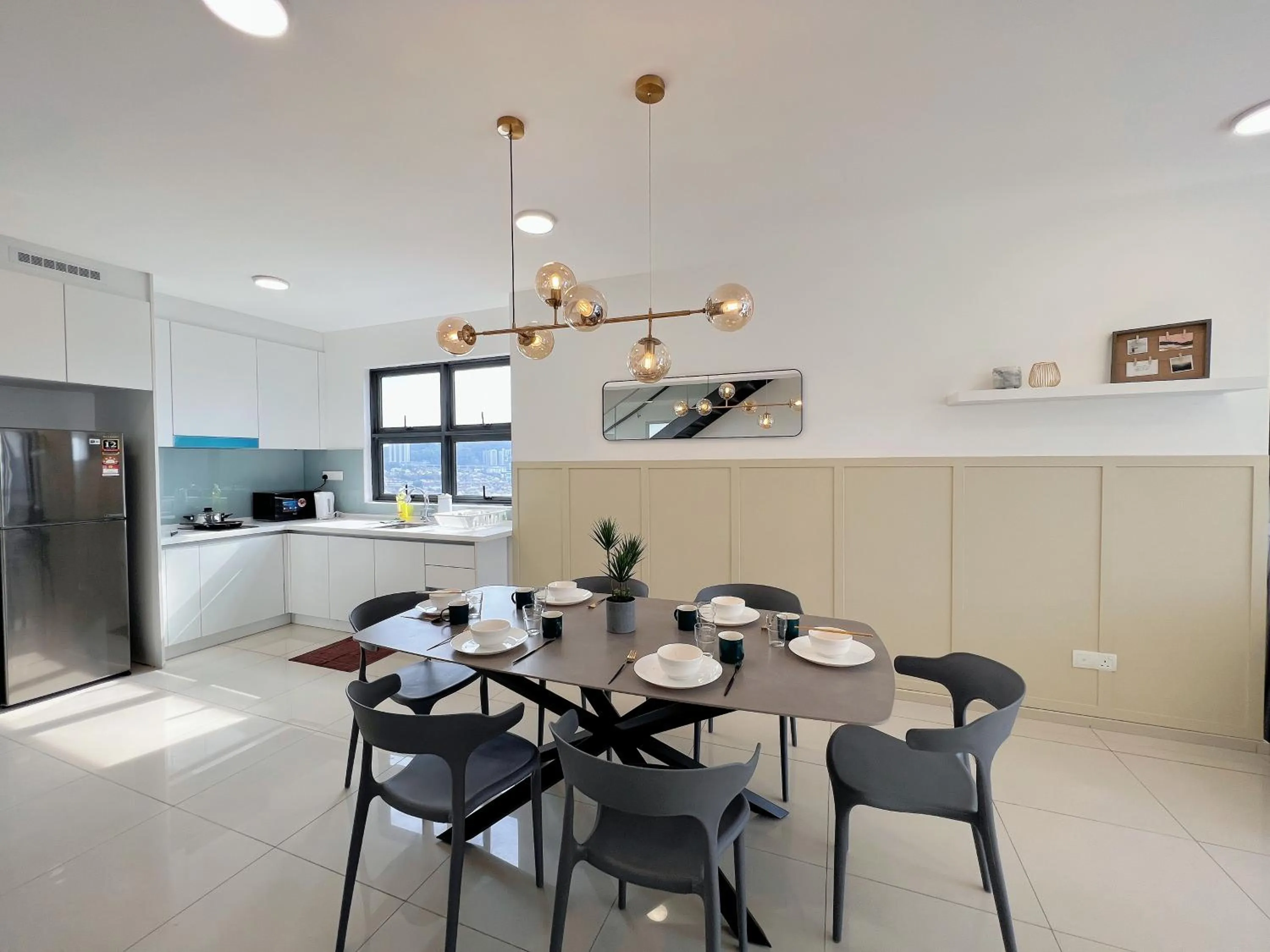 Dining area in EkoCheras by MOKA at CHERAS