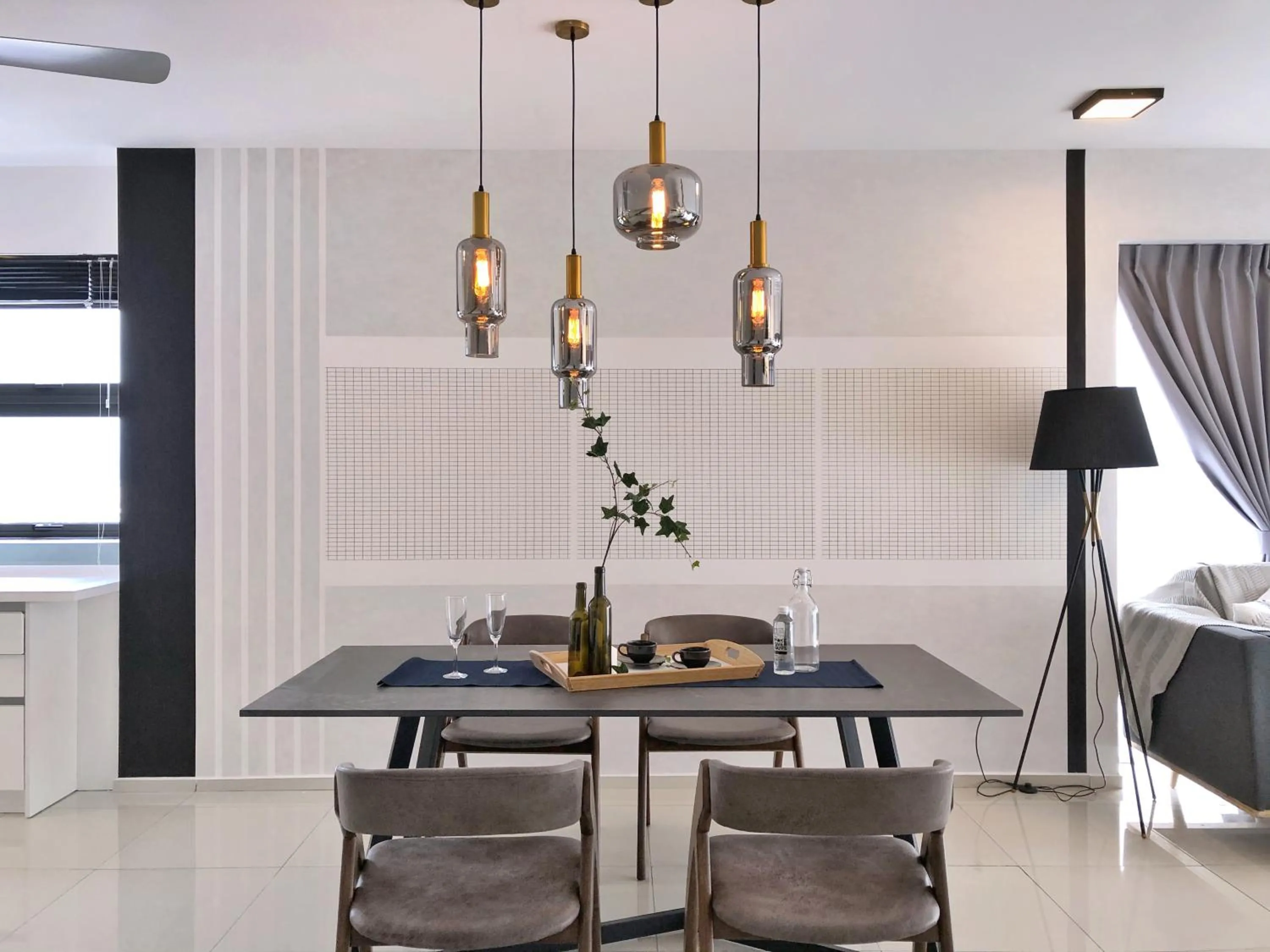 Dining area in EkoCheras by MOKA at CHERAS