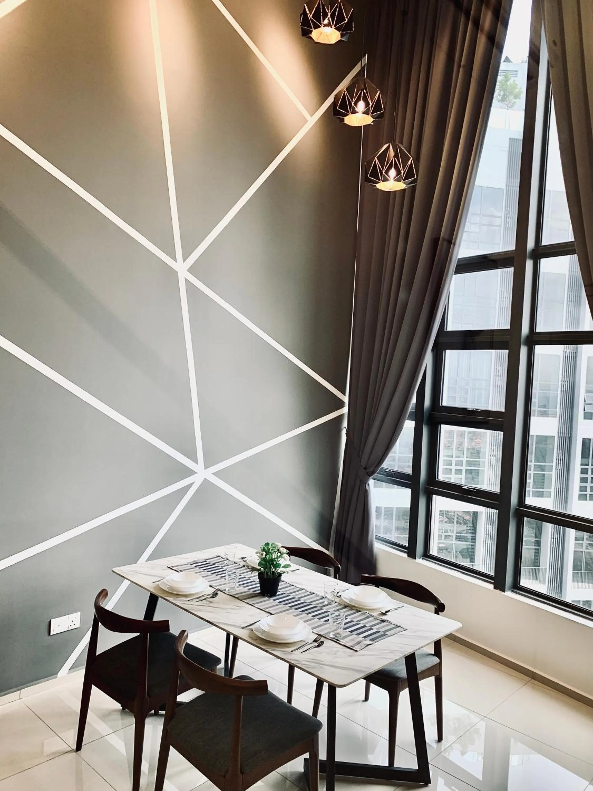 Dining area in EkoCheras by MOKA at CHERAS